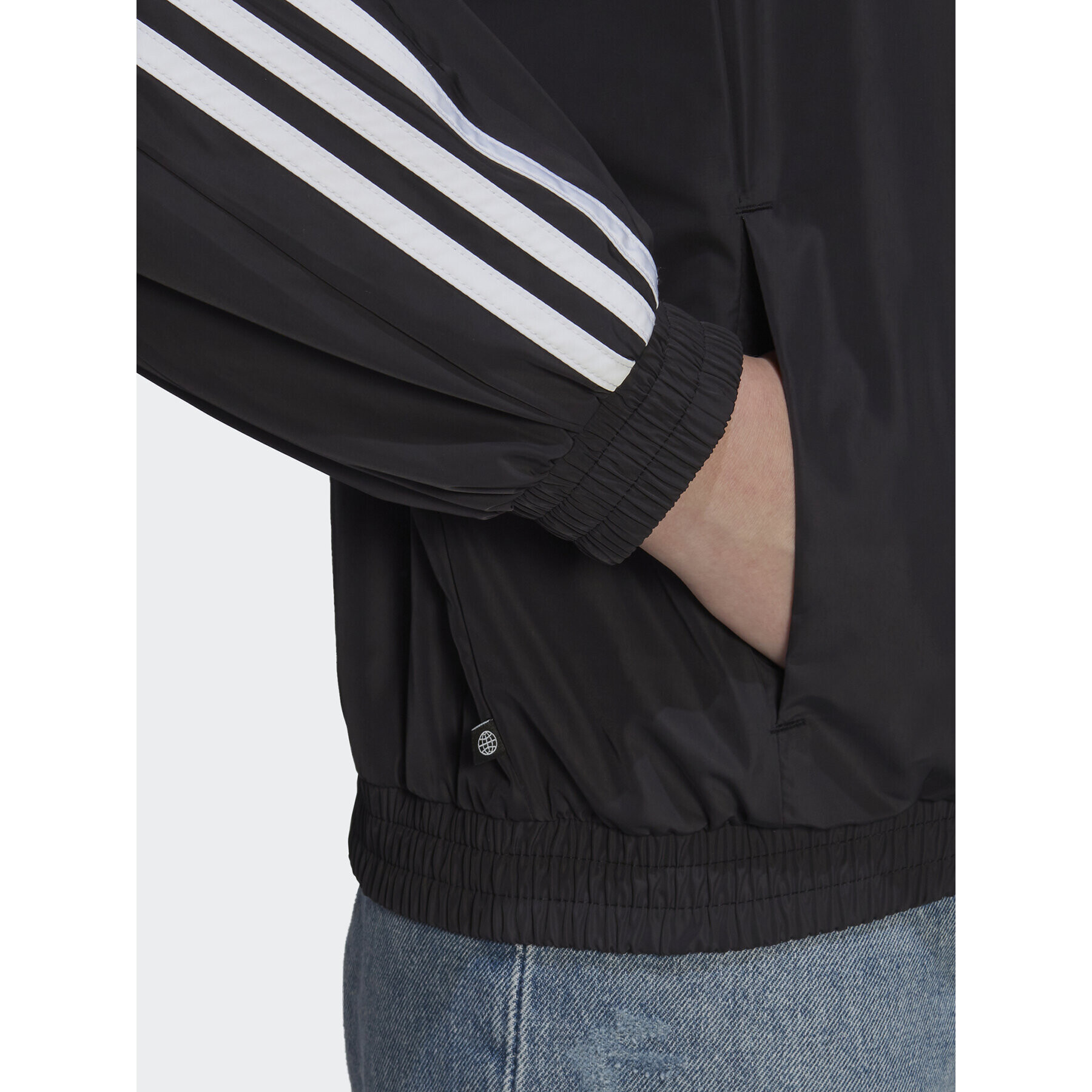 adidas Bluză Adicolor Classics Track Top HM2152 Negru Loose Fit - Pled.ro