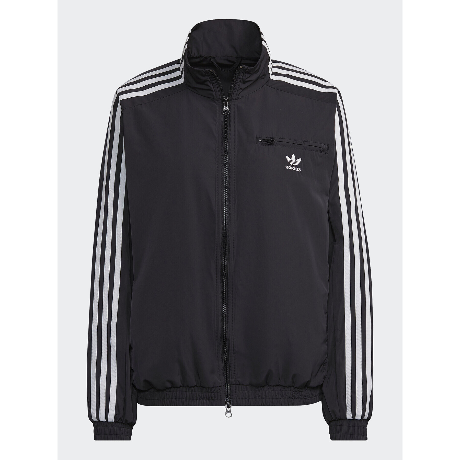 adidas Bluză Adicolor Classics Track Top HM2152 Negru Loose Fit - Pled.ro