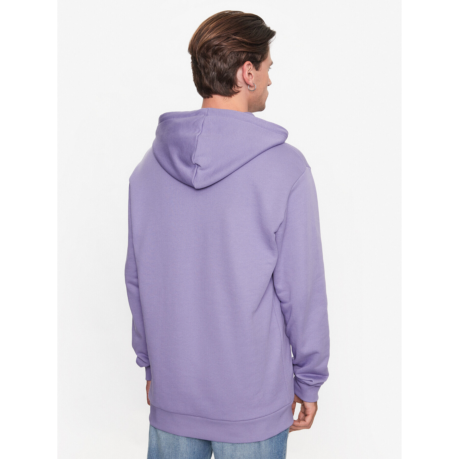 adidas Bluză Adicolor Classics Trefoil Hoodie IA4881 Violet Regular Fit - Pled.ro