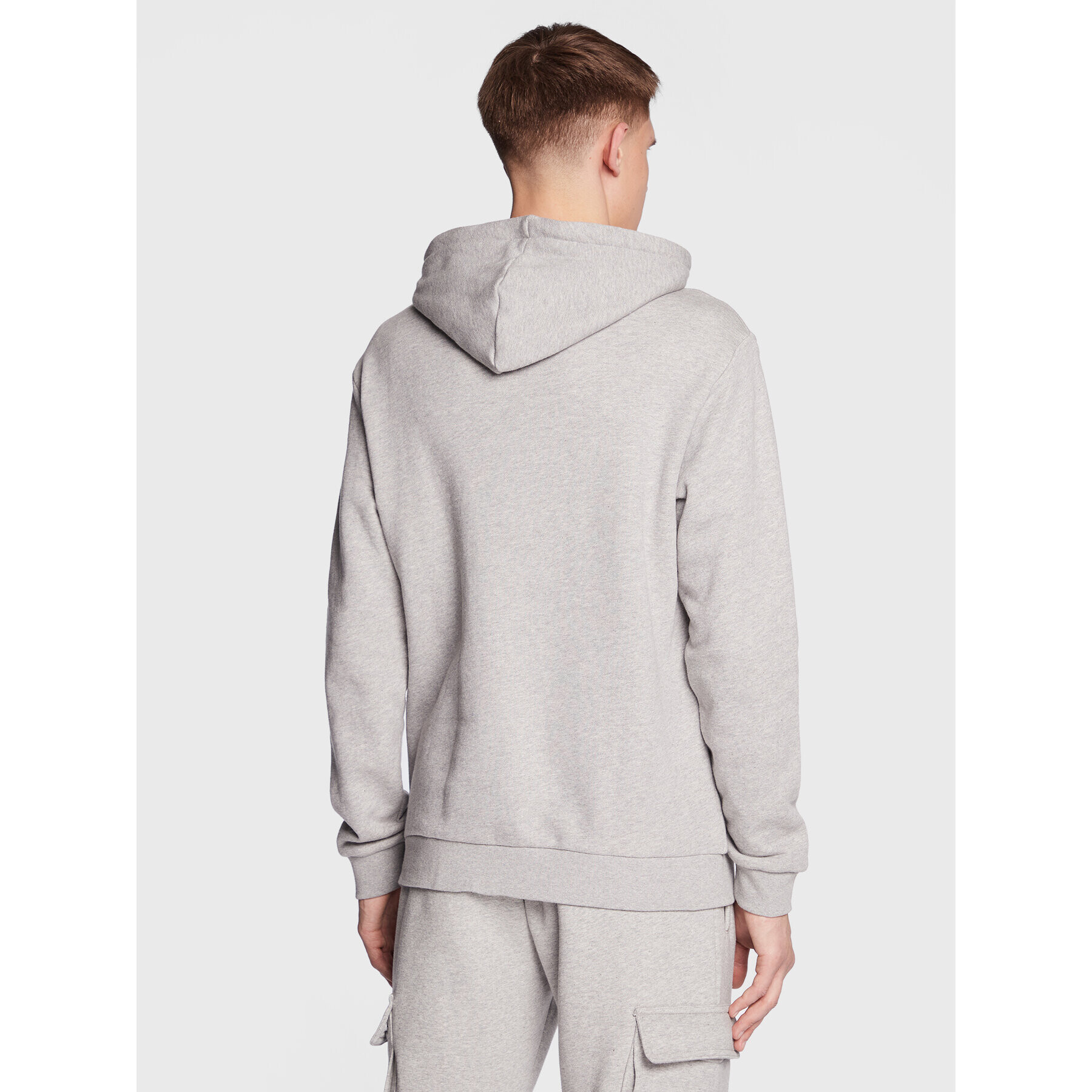 adidas Bluză adicolor Classics Trefoil Hoodie IA4884 Gri Regular Fit - Pled.ro