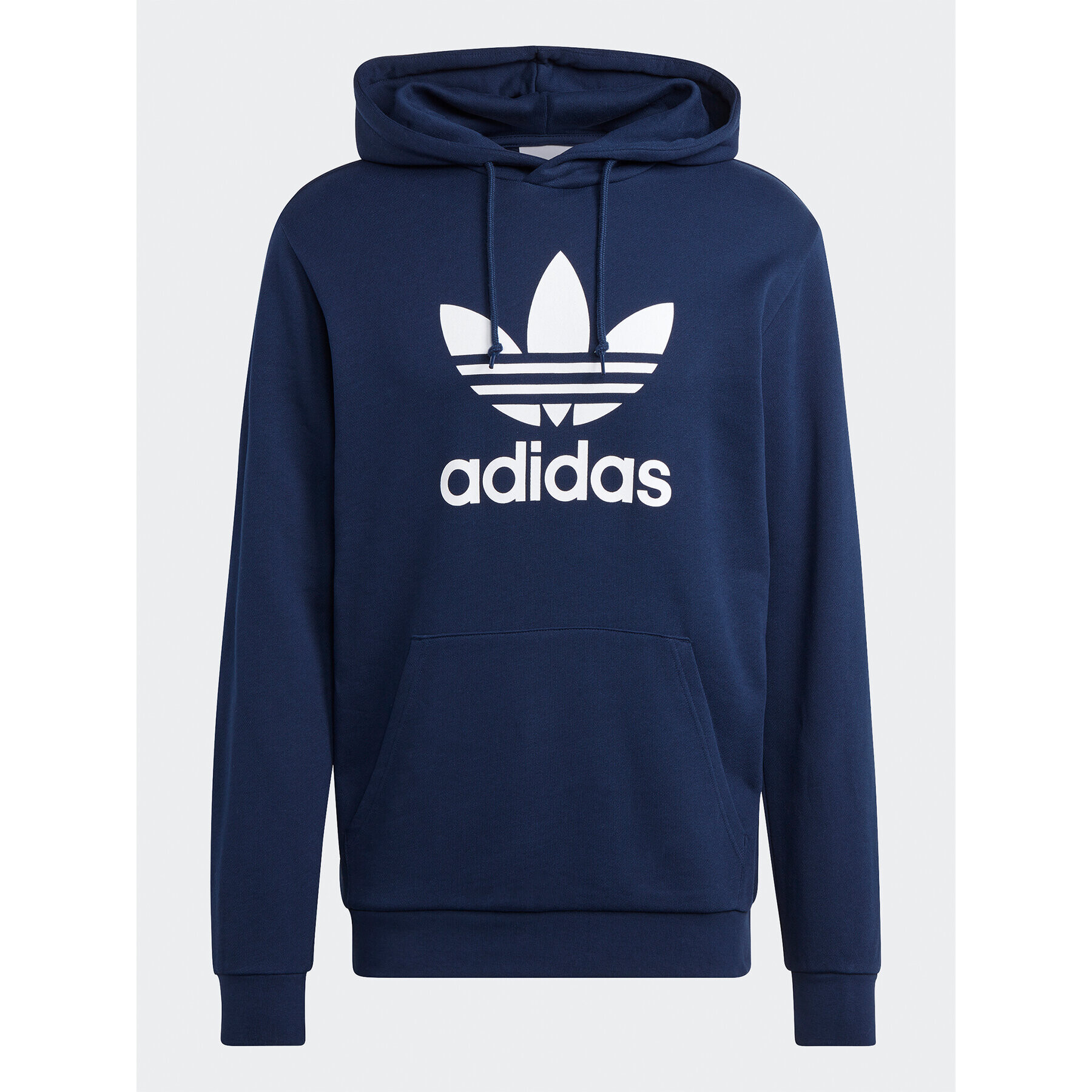 adidas Bluză adicolor Classics Trefoil Hoodie IA4886 Bleumarin Regular Fit - Pled.ro