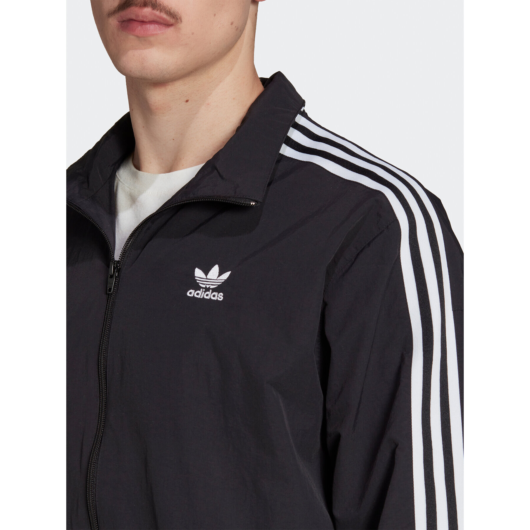 adidas Bluză Adicolor Classics Trefoil Track Top IA6359 Negru Regular Fit - Pled.ro