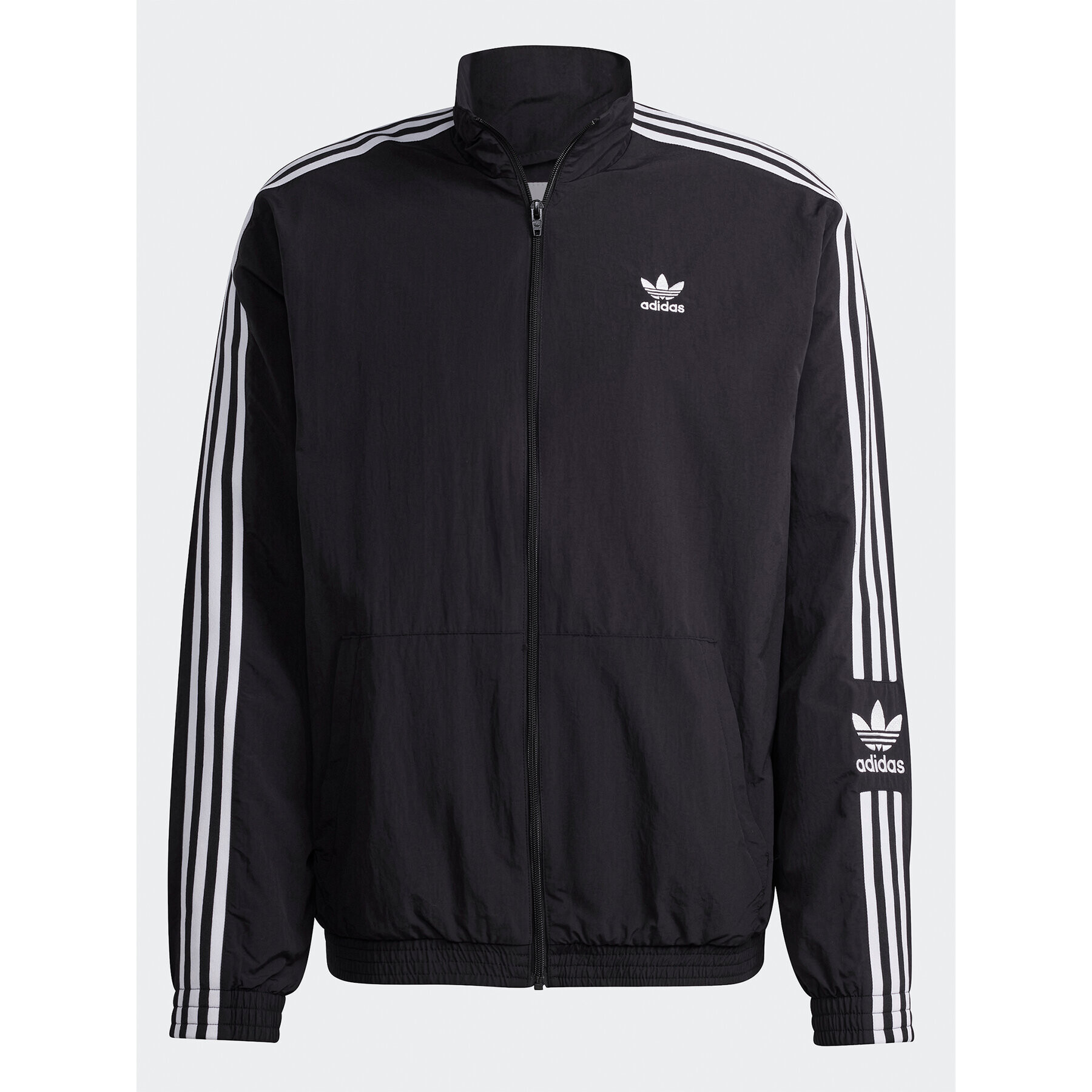 adidas Bluză Adicolor Classics Trefoil Track Top IA6359 Negru Regular Fit - Pled.ro