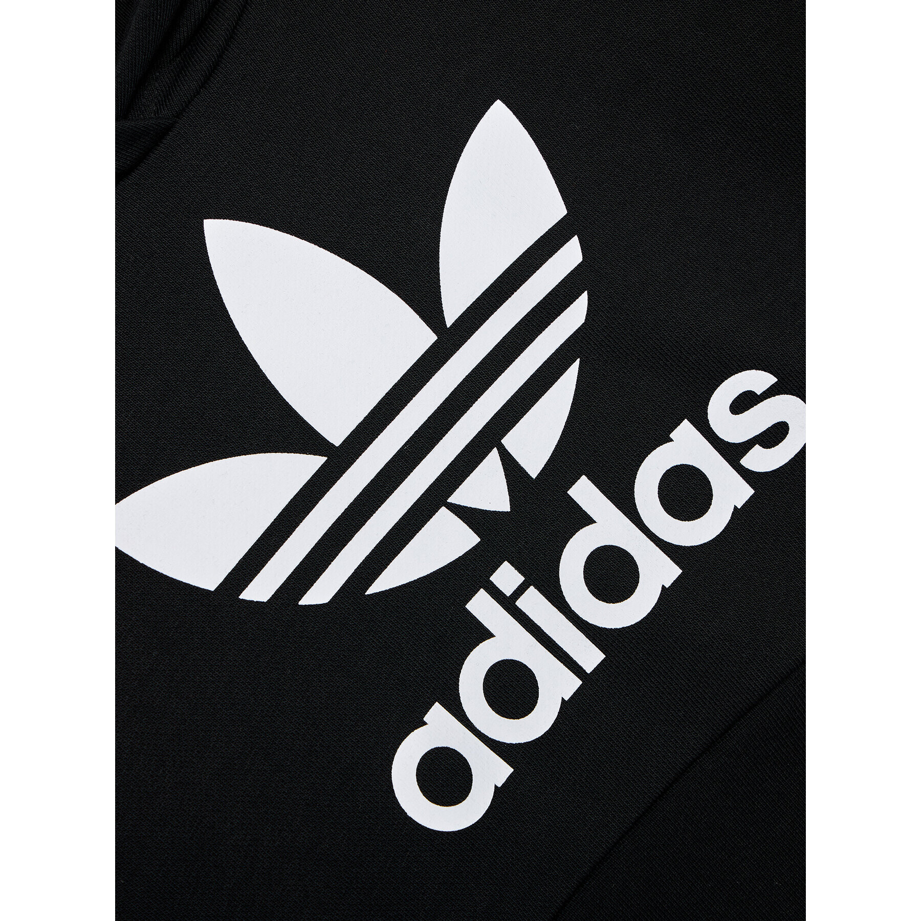 adidas Bluză adicolor Cropped H32337 Negru Loose Fit - Pled.ro