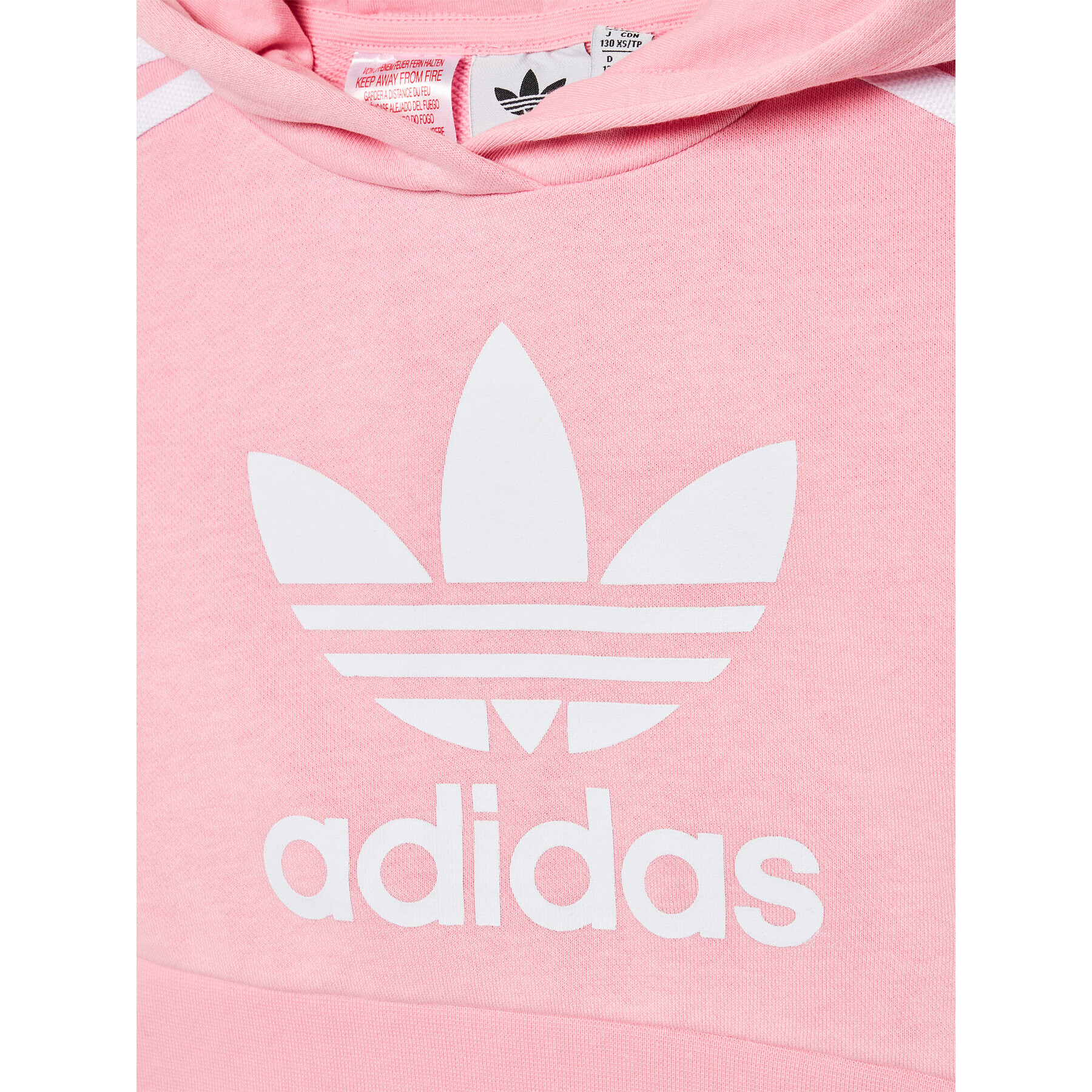 adidas Bluză adicolor Cropped HD2008 Roz Loose Fit - Pled.ro