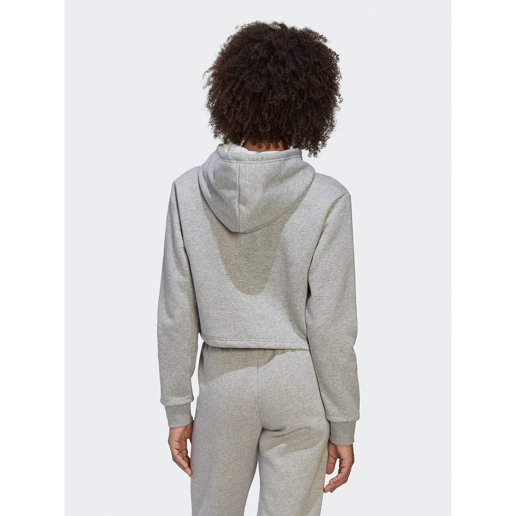 adidas Bluză adicolor Essentials HJ7851 Gri Loose Fit - Pled.ro