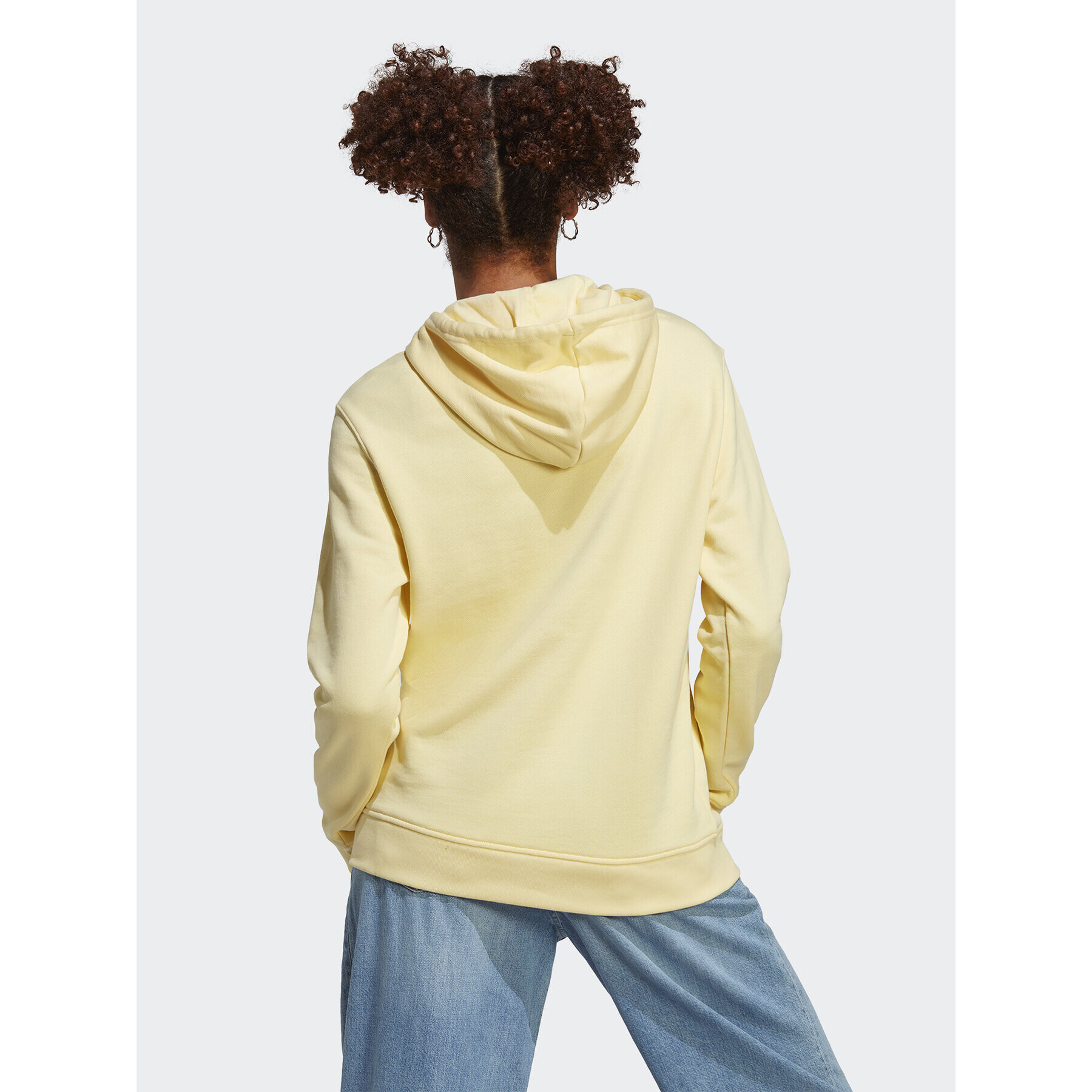 adidas Bluză Adicolor Essentials Regular Hoodie IA6425 Galben Regular Fit - Pled.ro