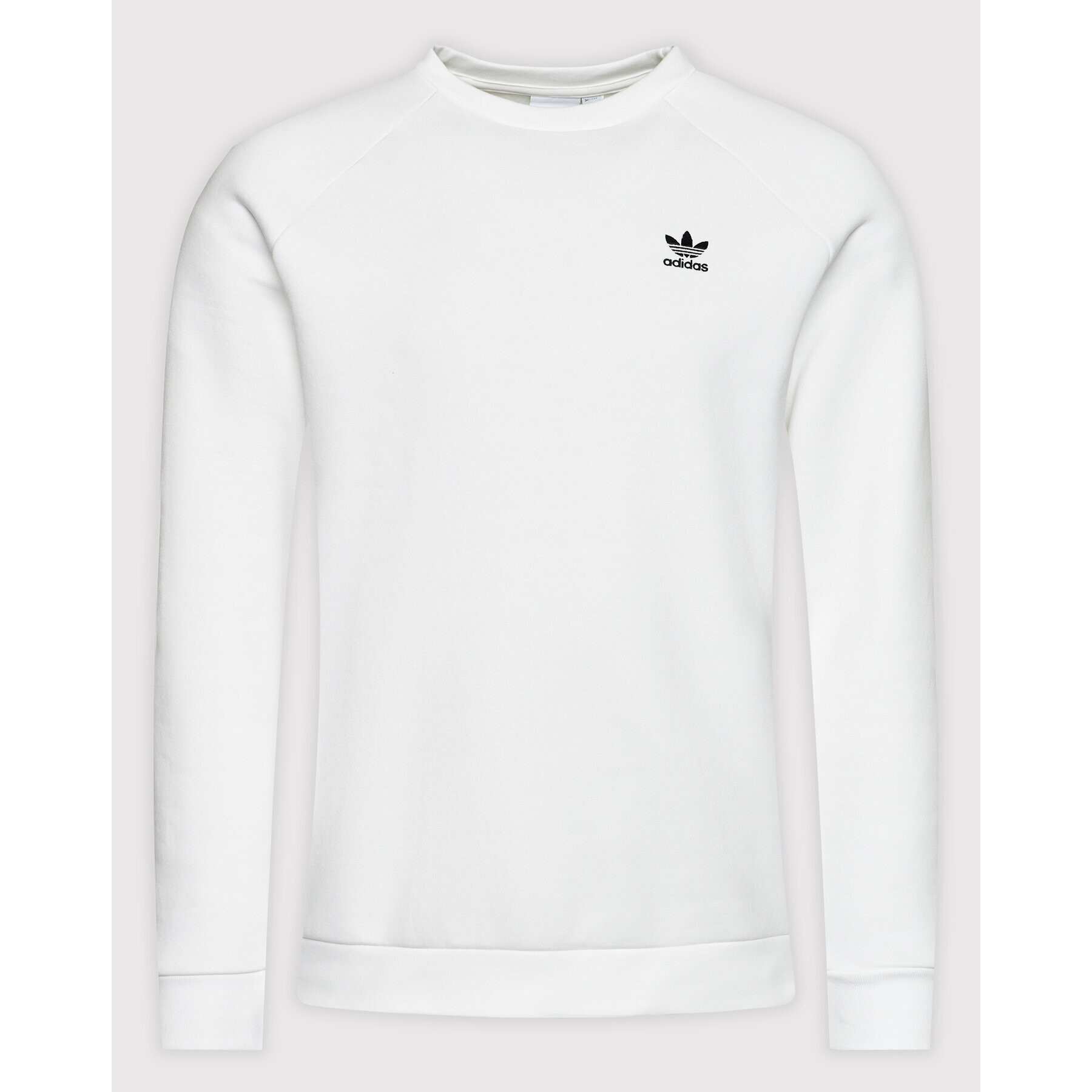 adidas Bluză adicolor Essentials Trefoil H34644 Alb Regular Fit - Pled.ro