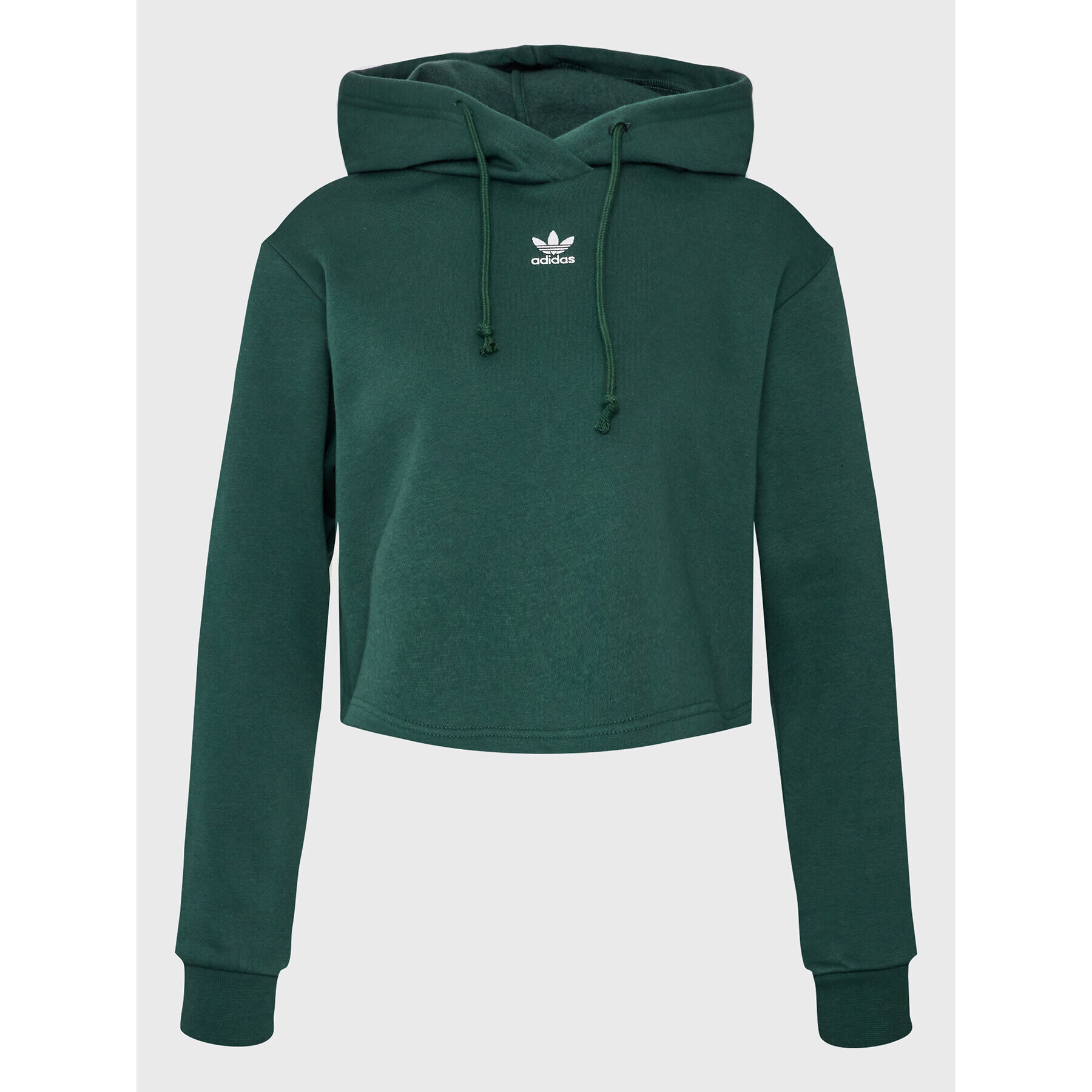 adidas Bluză adicolor Essentils HS6777 Verde Cropped Fit - Pled.ro