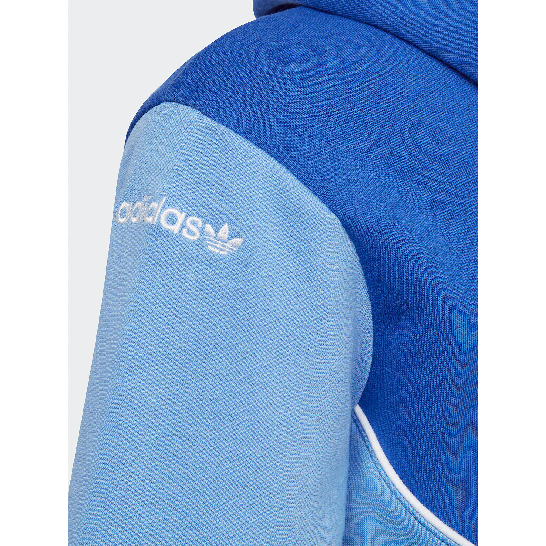 adidas Bluză Adicolor Hoodie IC6227 Albastru Regular Fit - Pled.ro