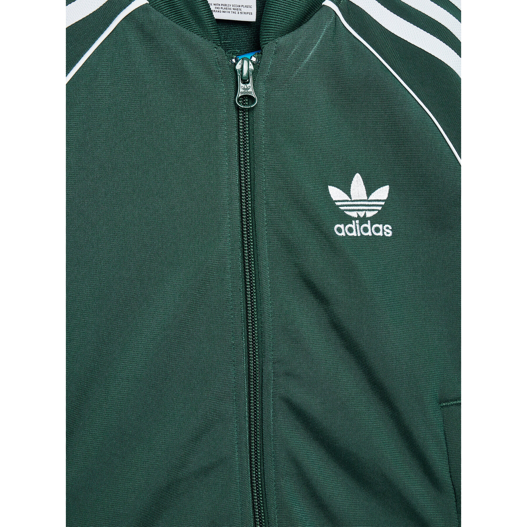 adidas Bluză adicolor Sst Track HK0302 Verde Regular Fit - Pled.ro