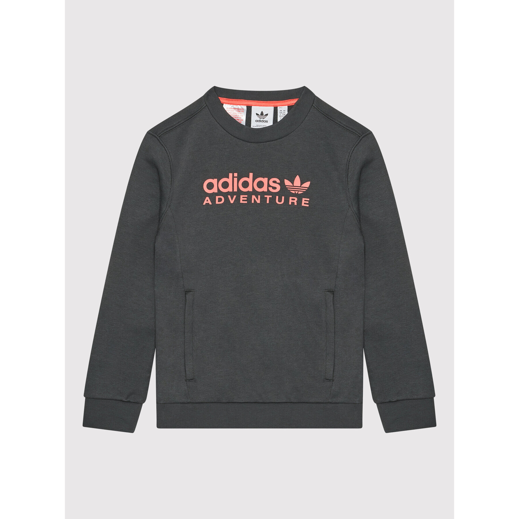 adidas Bluză Adventure HE2062 Gri Regular Fit - Pled.ro