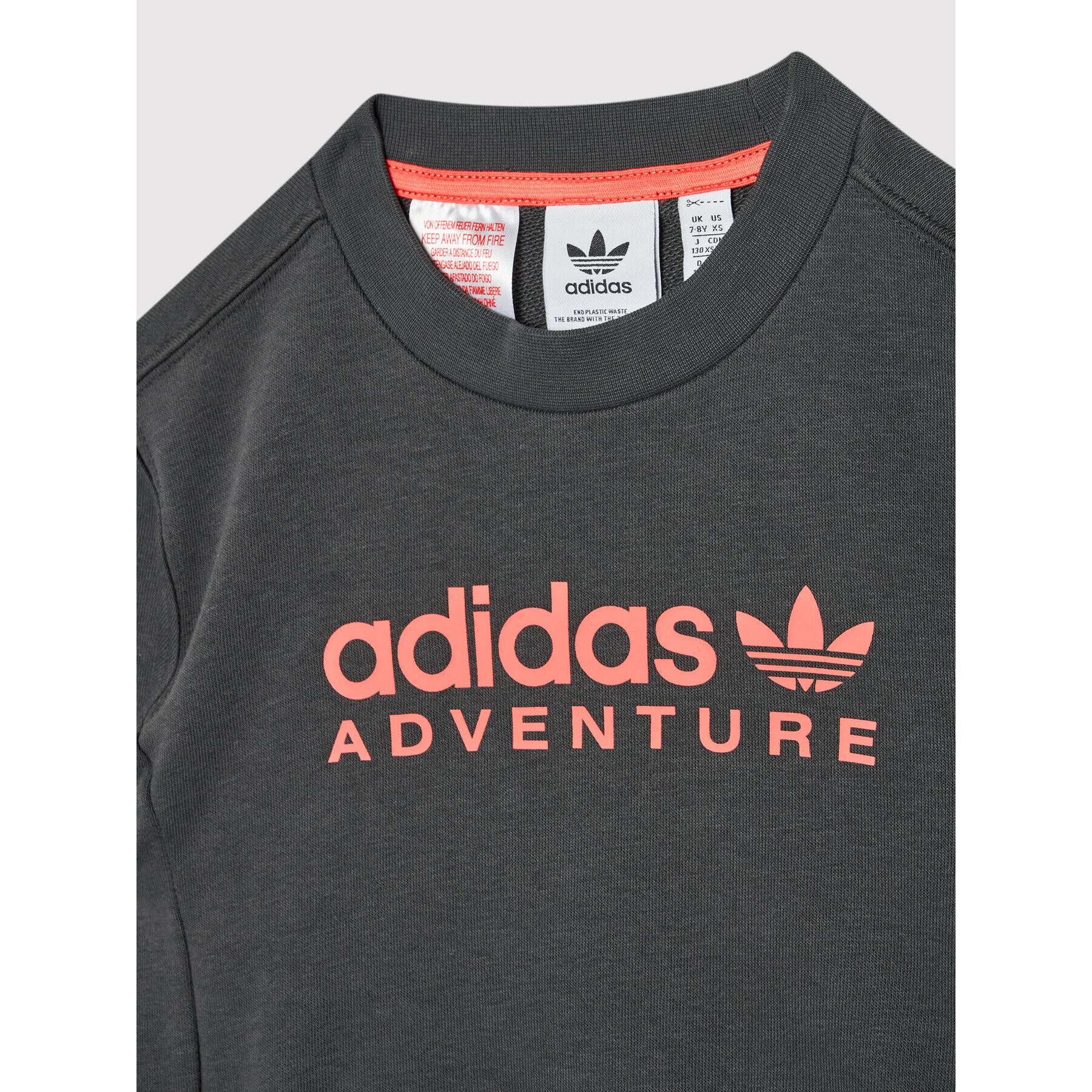 adidas Bluză Adventure HE2062 Gri Regular Fit - Pled.ro