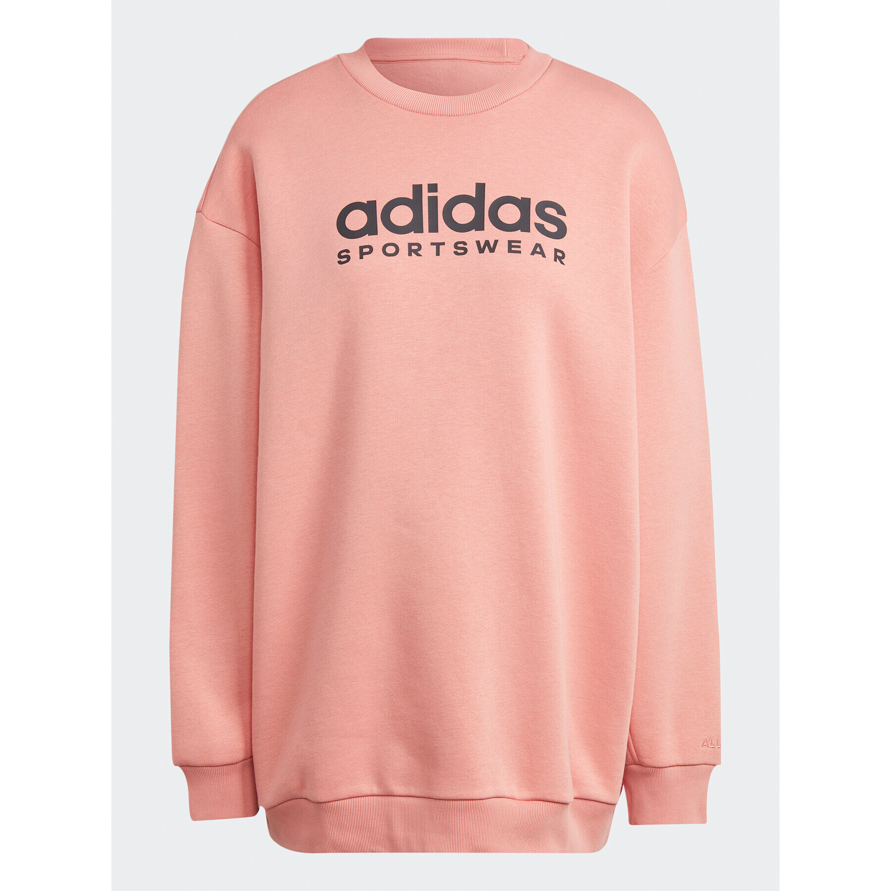 adidas Bluză ALL SZN Fleece Graphic IL3242 Portocaliu Loose Fit - Pled.ro