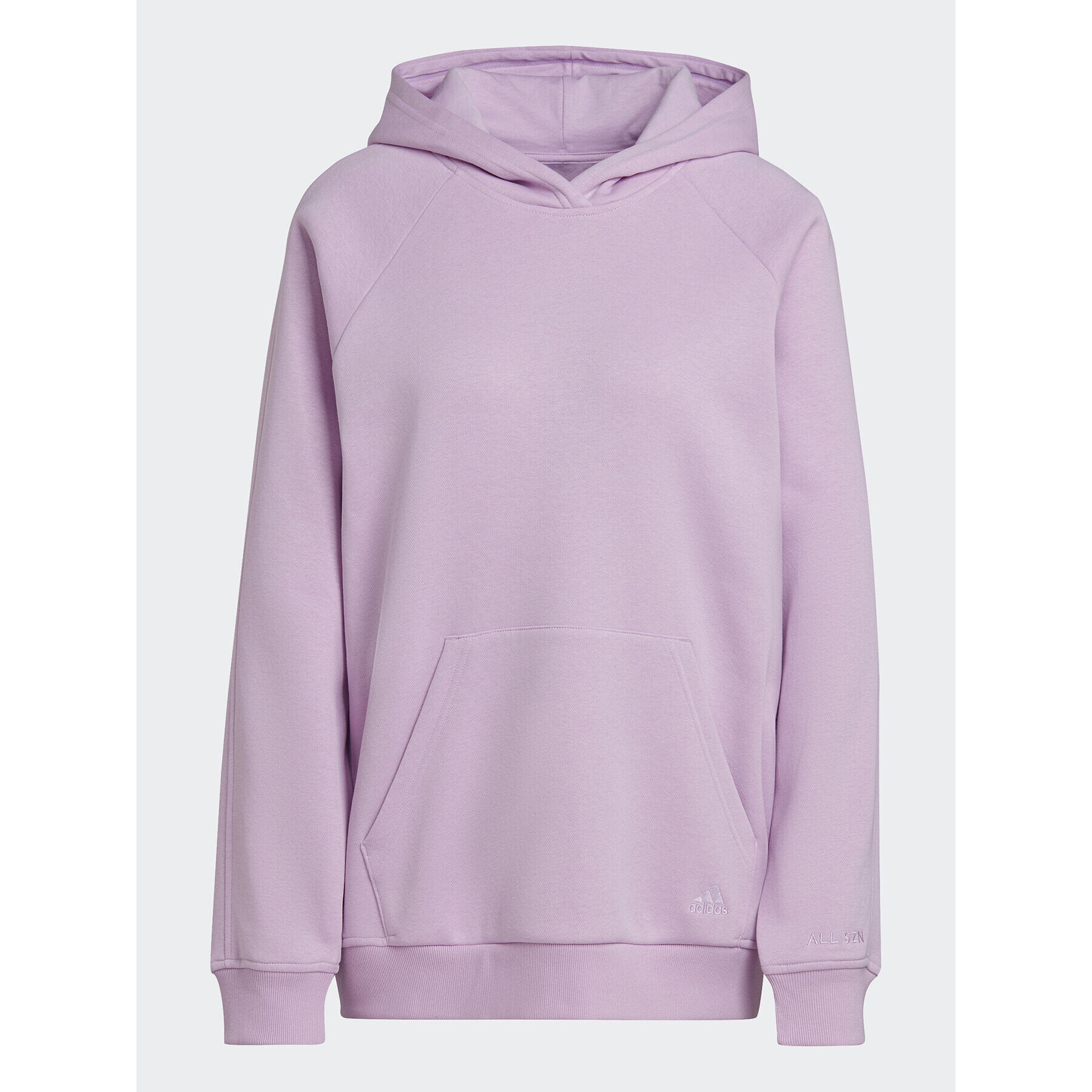 adidas Bluză ALL SZN Fleece HN4214 Roz Loose Fit - Pled.ro