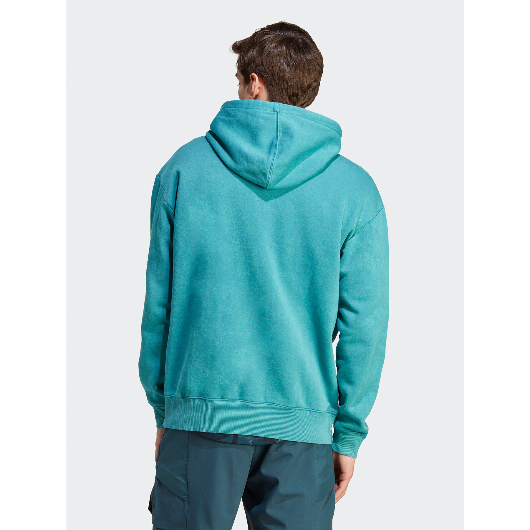 adidas Bluză ALL SZN Garment-Wash IB4074 Albastru Loose Fit - Pled.ro