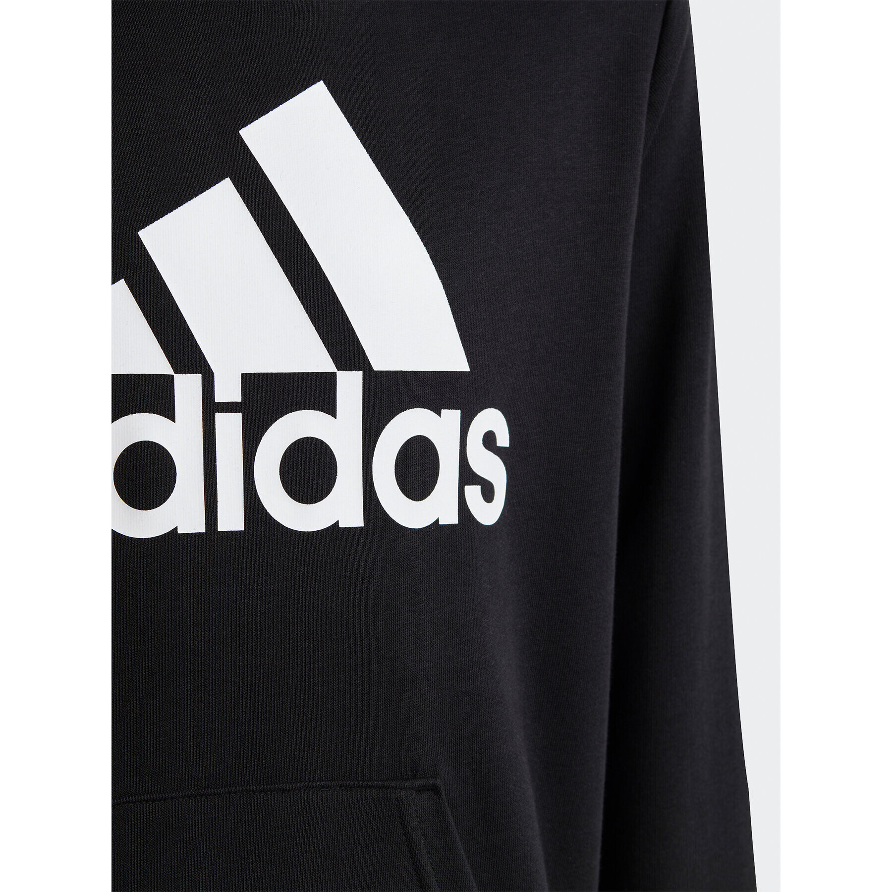 adidas Bluză Big Logo Essentials HR6380 Negru Regular Fit - Pled.ro