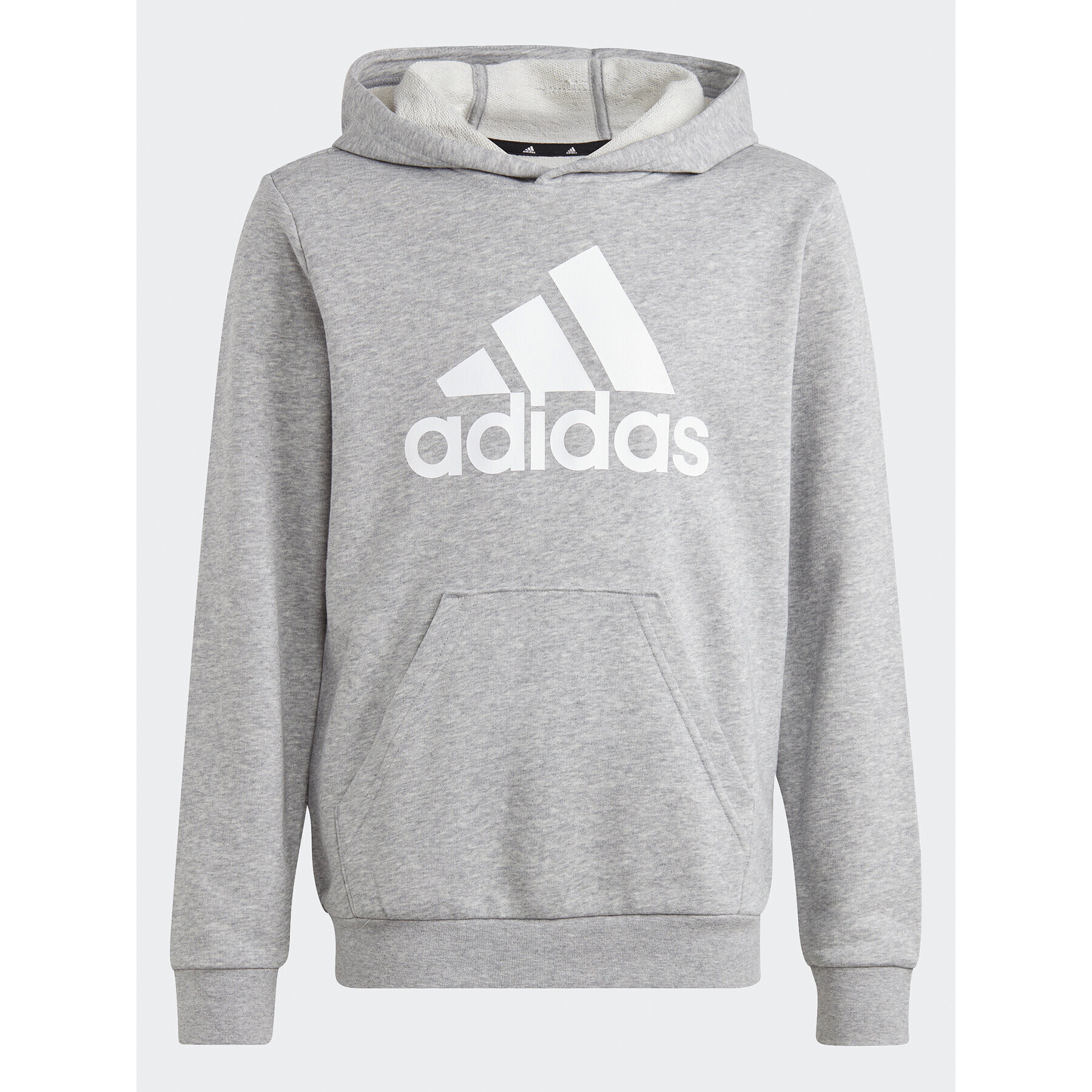 adidas Bluză Big Logo Essentials IC6835 Gri Regular Fit - Pled.ro