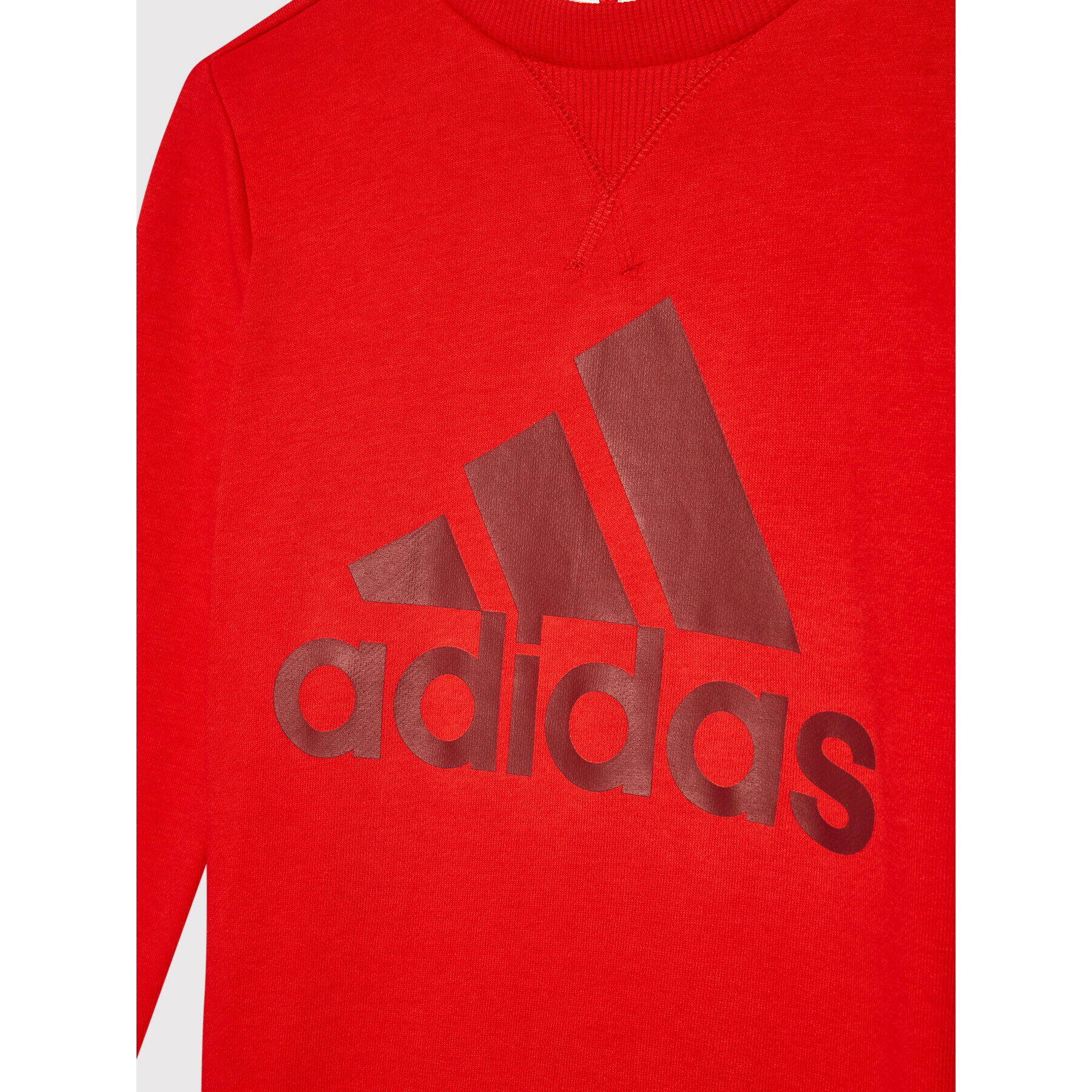 adidas Bluză Bl Swt HE9286 Roșu Regular Fit - Pled.ro