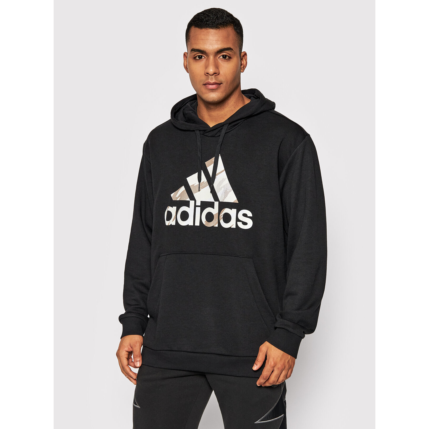 adidas Performance adidas Bluză Camo HE4374 Negru Loose Fit - Pled.ro