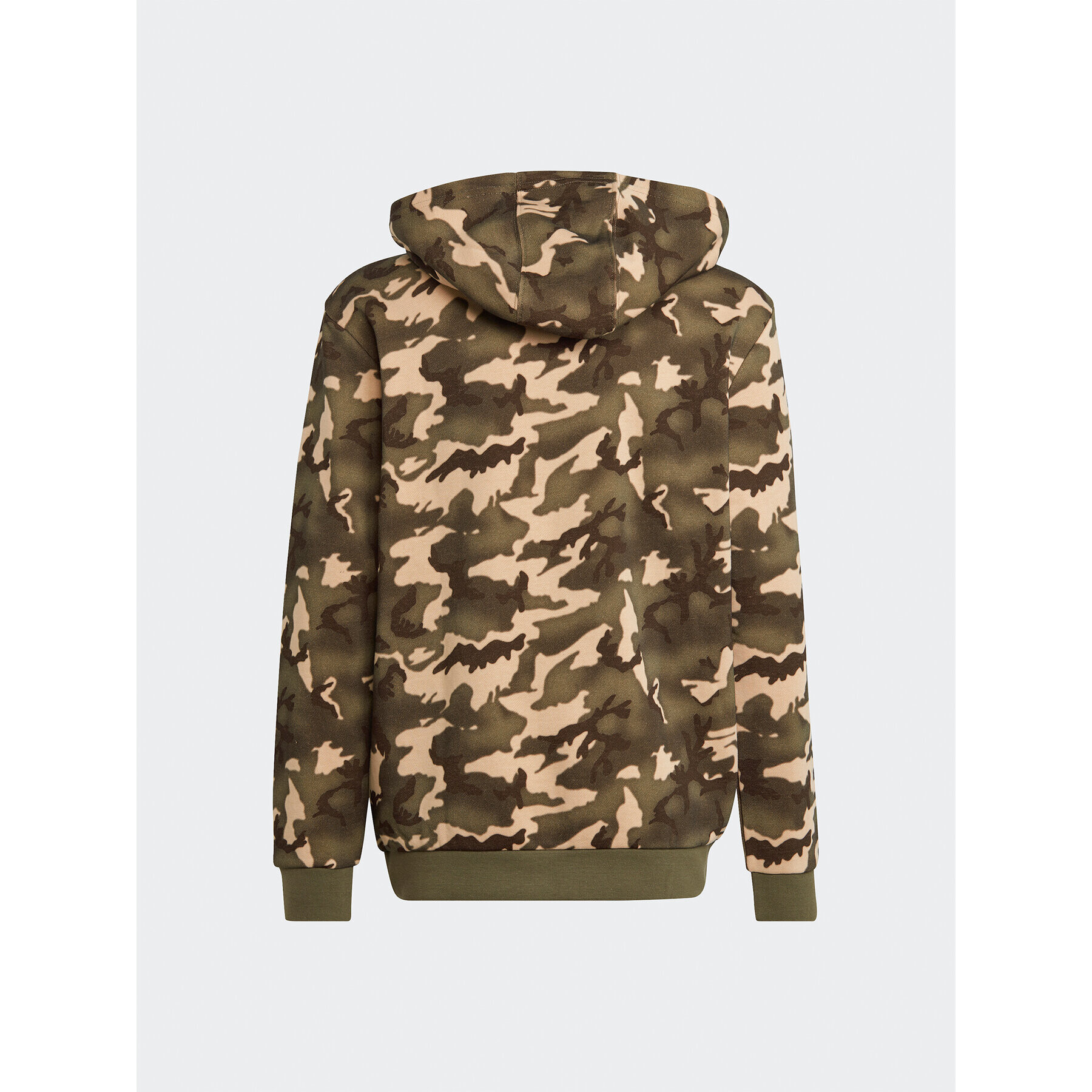 adidas Bluză Camo Hoodie IC2193 Bej Loose Fit - Pled.ro