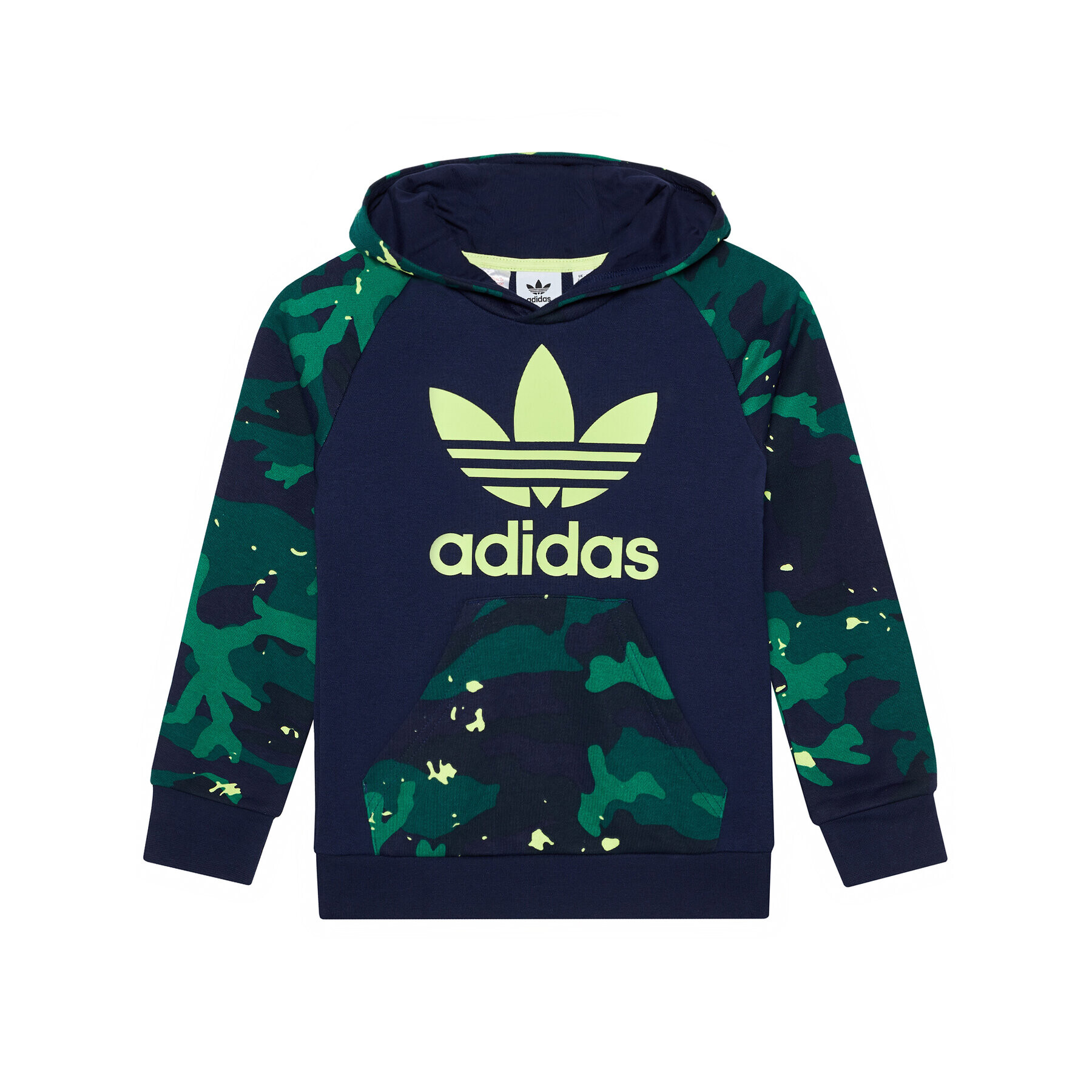 adidas Bluză Camo-Print H20312 Bleumarin Regular Fit - Pled.ro