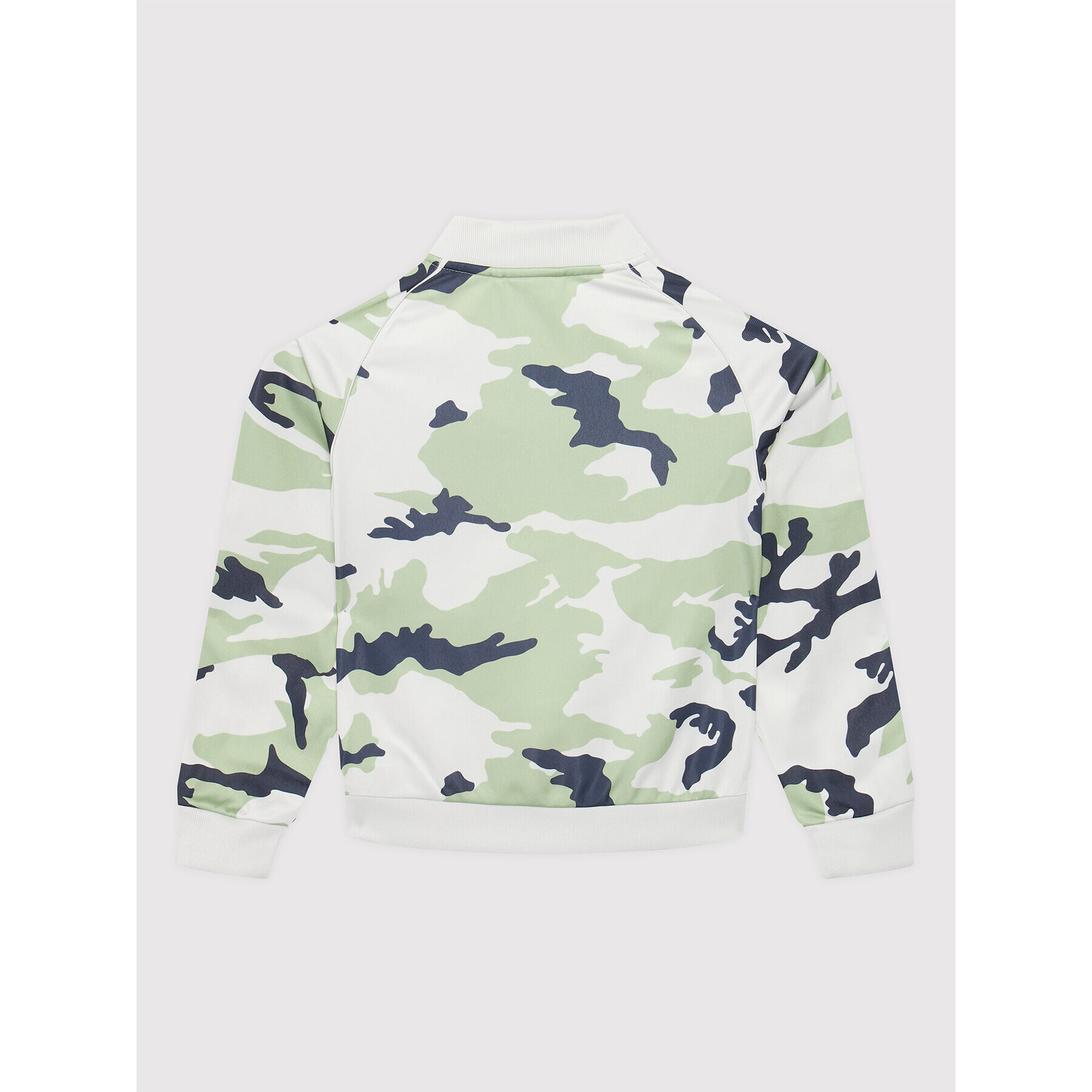 adidas Bluză Camo Sst Track HF7448 Verde Regular Fit - Pled.ro