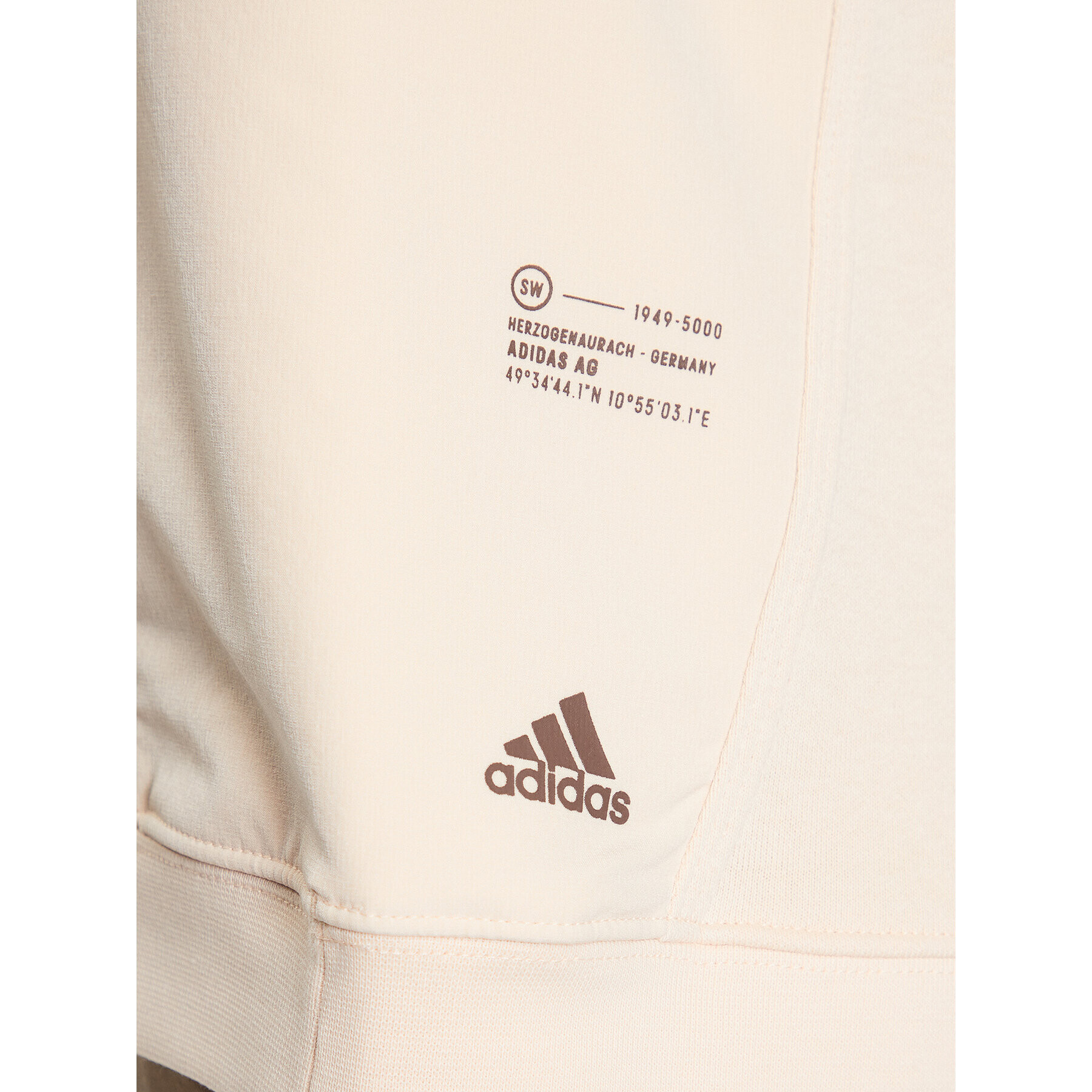 adidas Bluză City Escape Hoodie IC9744 Bej Regular Fit - Pled.ro