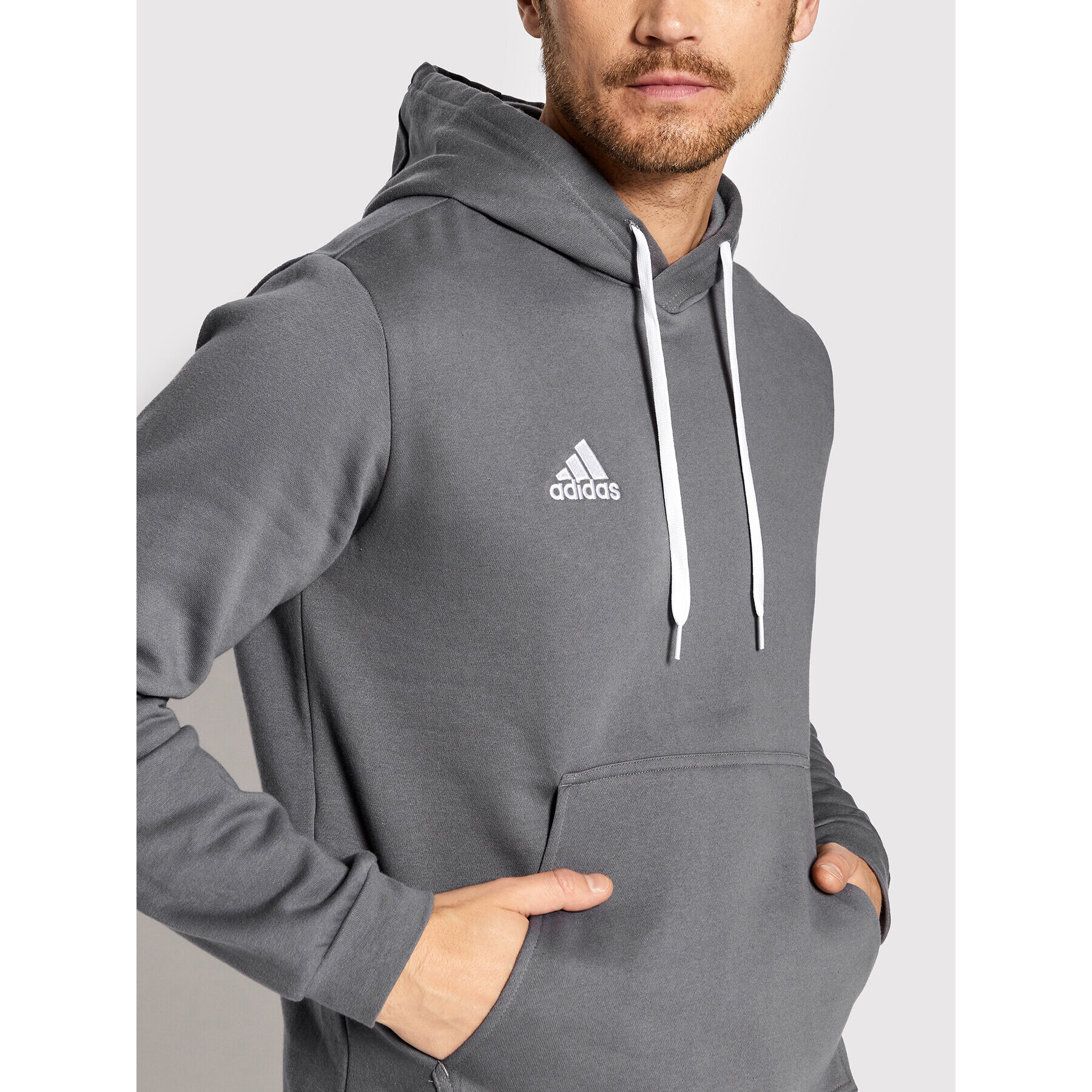 adidas Bluză Entrada 22 HB0578 Gri Regular Fit - Pled.ro