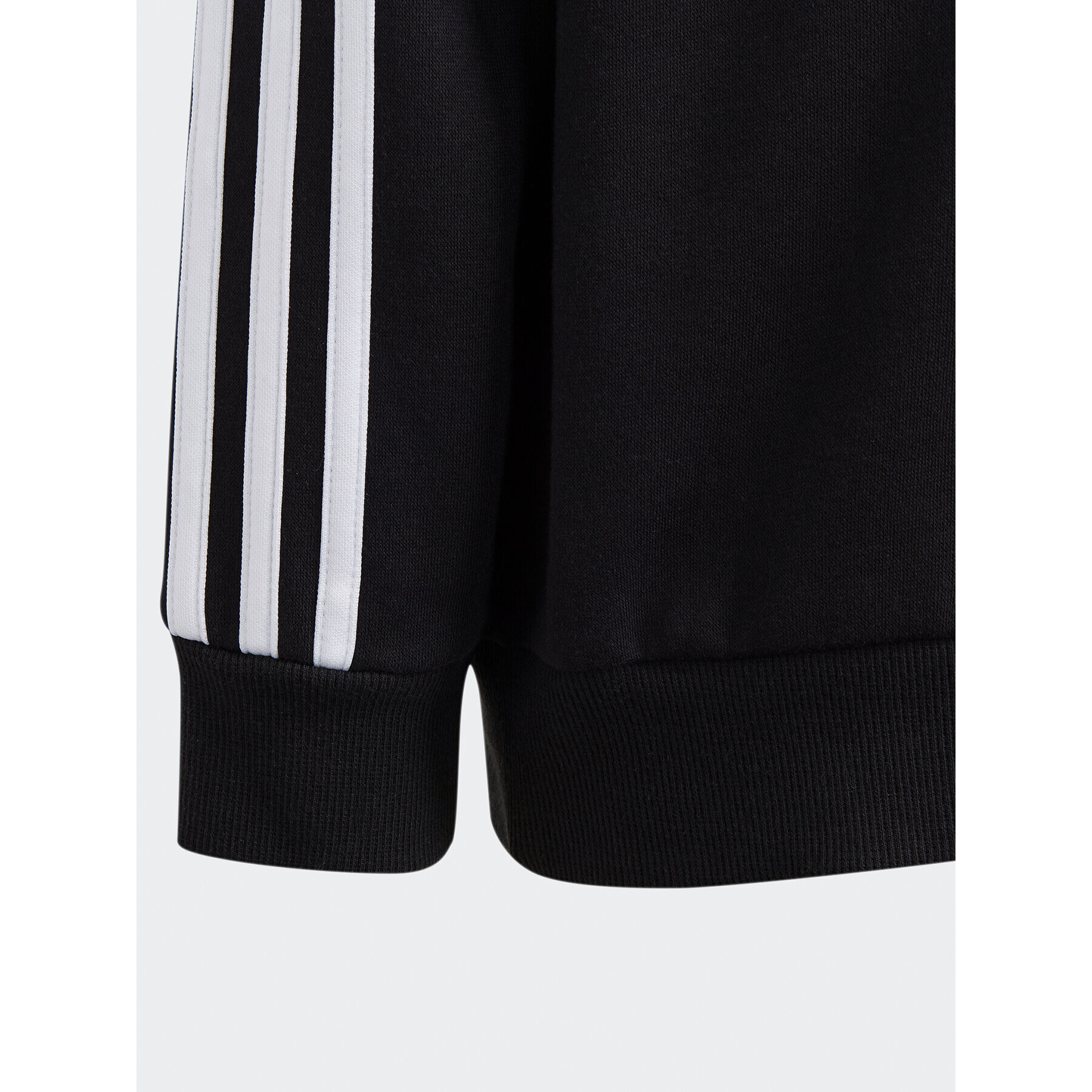 adidas Bluză Essentials 3-Stripes Crewneck Sweatshirt IC9134 Negru Regular Fit - Pled.ro