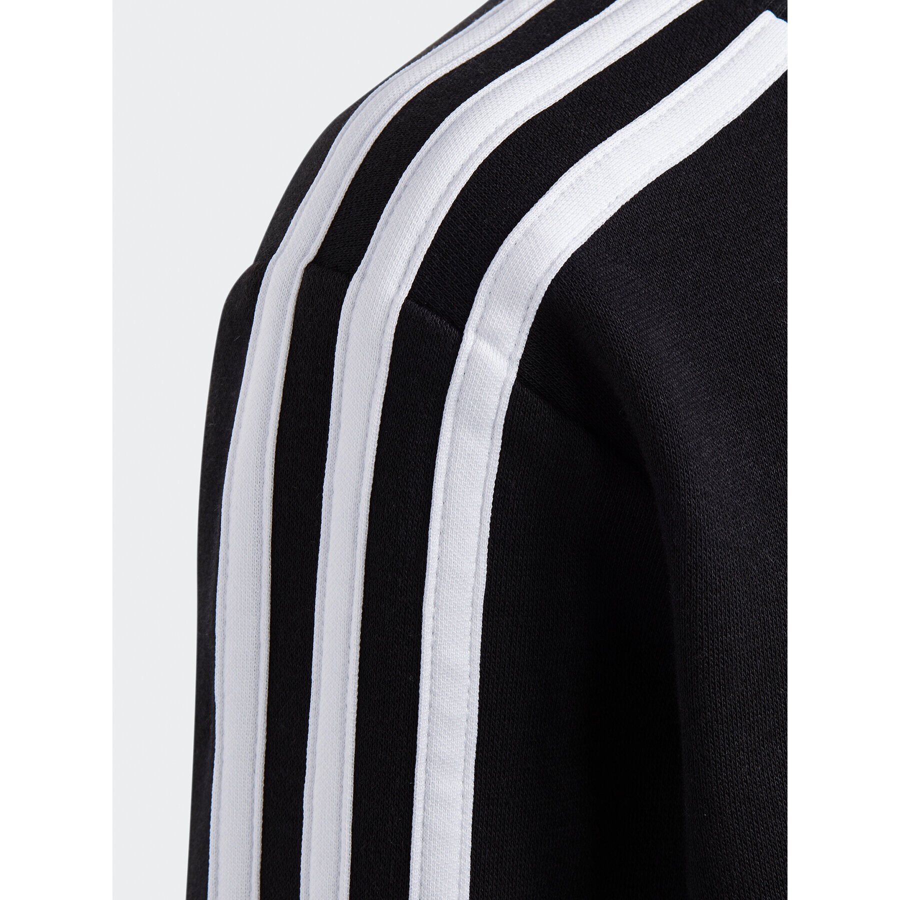 adidas Bluză Essentials 3-Stripes Crewneck Sweatshirt IC9134 Negru Regular Fit - Pled.ro