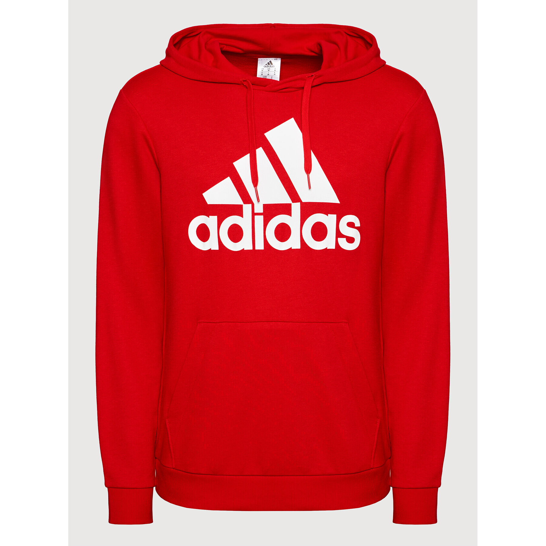 adidas Bluză Essentials Big Logo GV0249 Roșu Regular Fit - Pled.ro