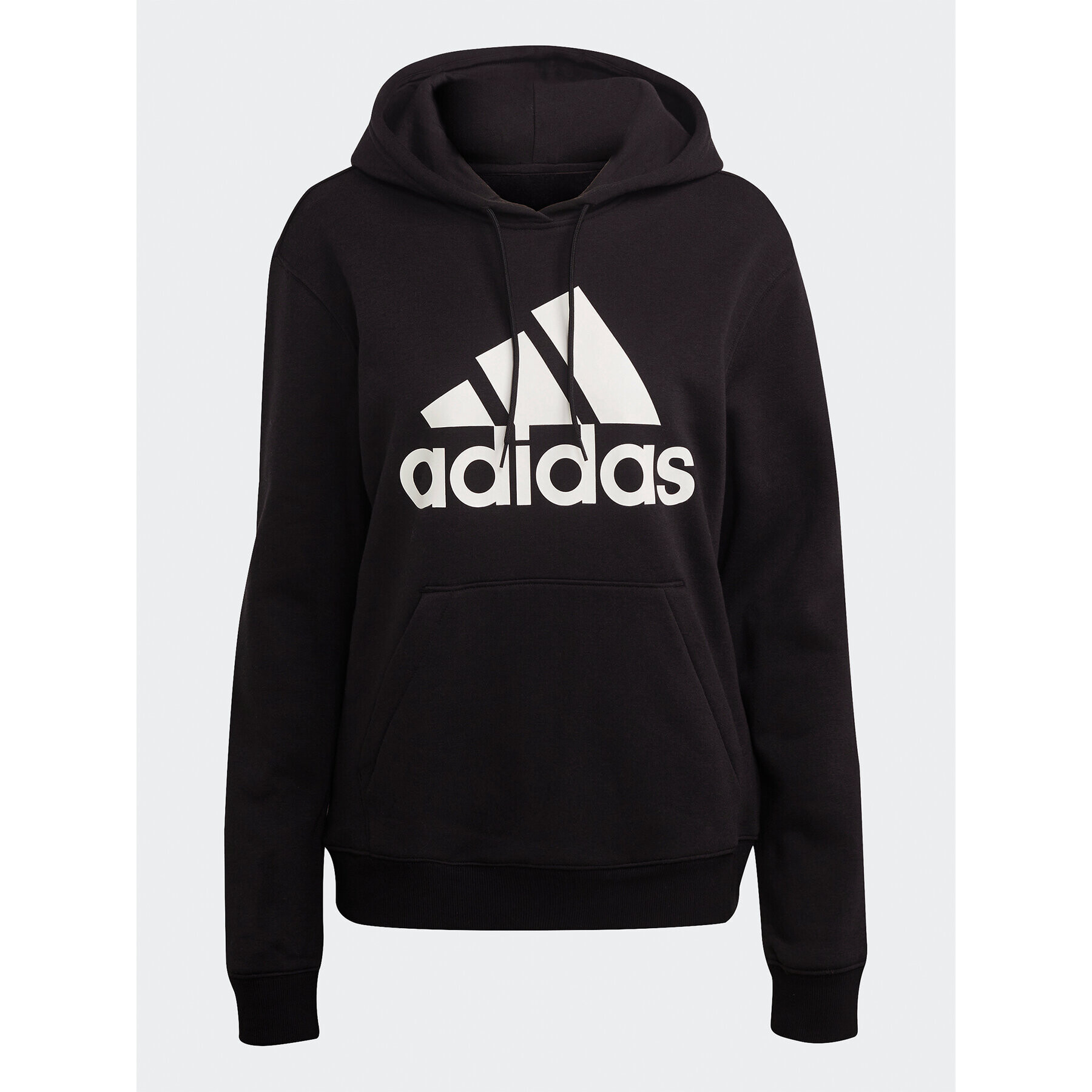 adidas Bluză Essentials Big Logo IB8813 Negru Regular Fit - Pled.ro