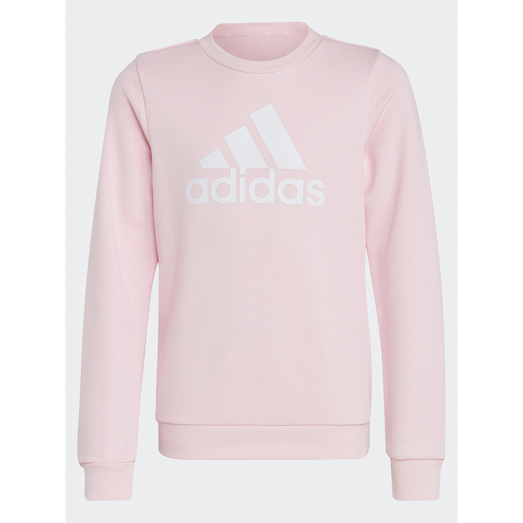 adidas Bluză Essentials Big Logo IC6119 Roz Slim Fit - Pled.ro