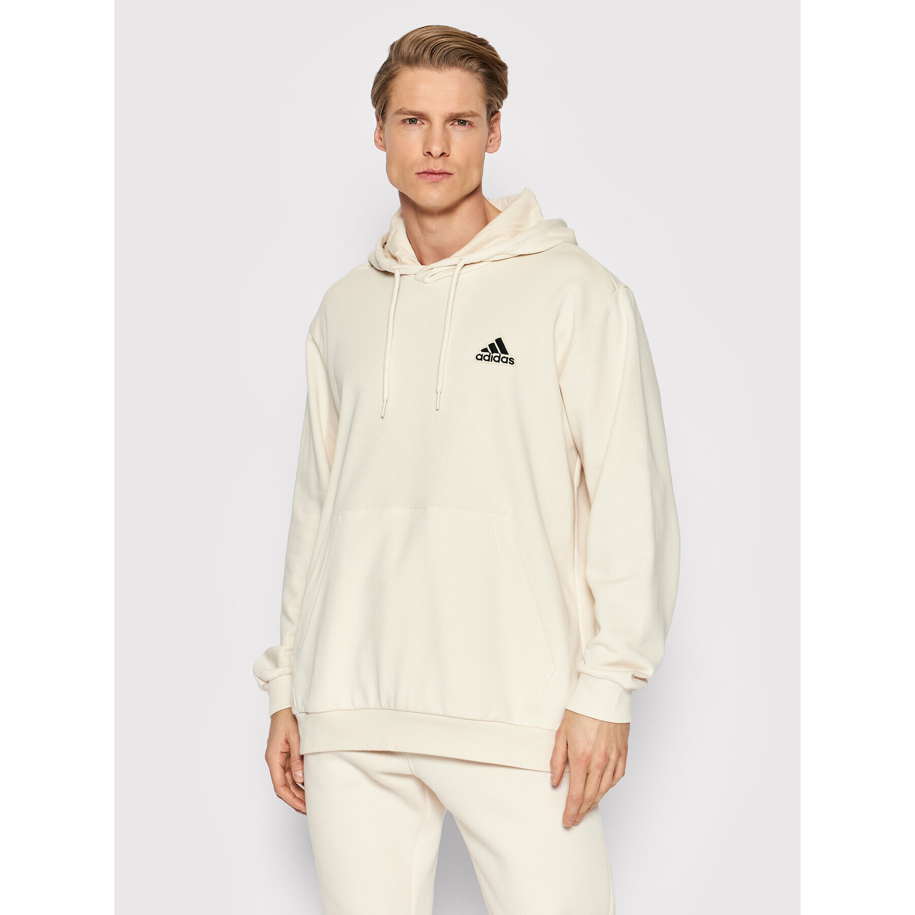 adidas Performance adidas Bluză Essentials FeelComfy HE4346 Bej Loose Fit - Pled.ro