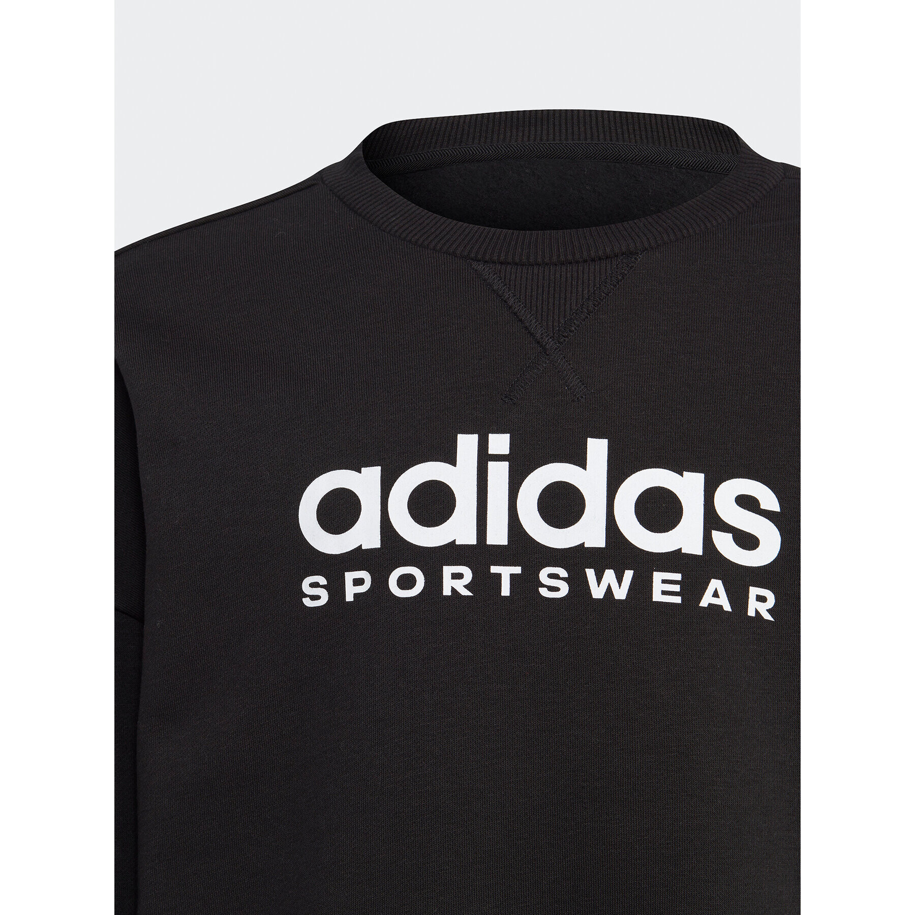 adidas Bluză Fleece IB3232 Negru Loose Fit - Pled.ro