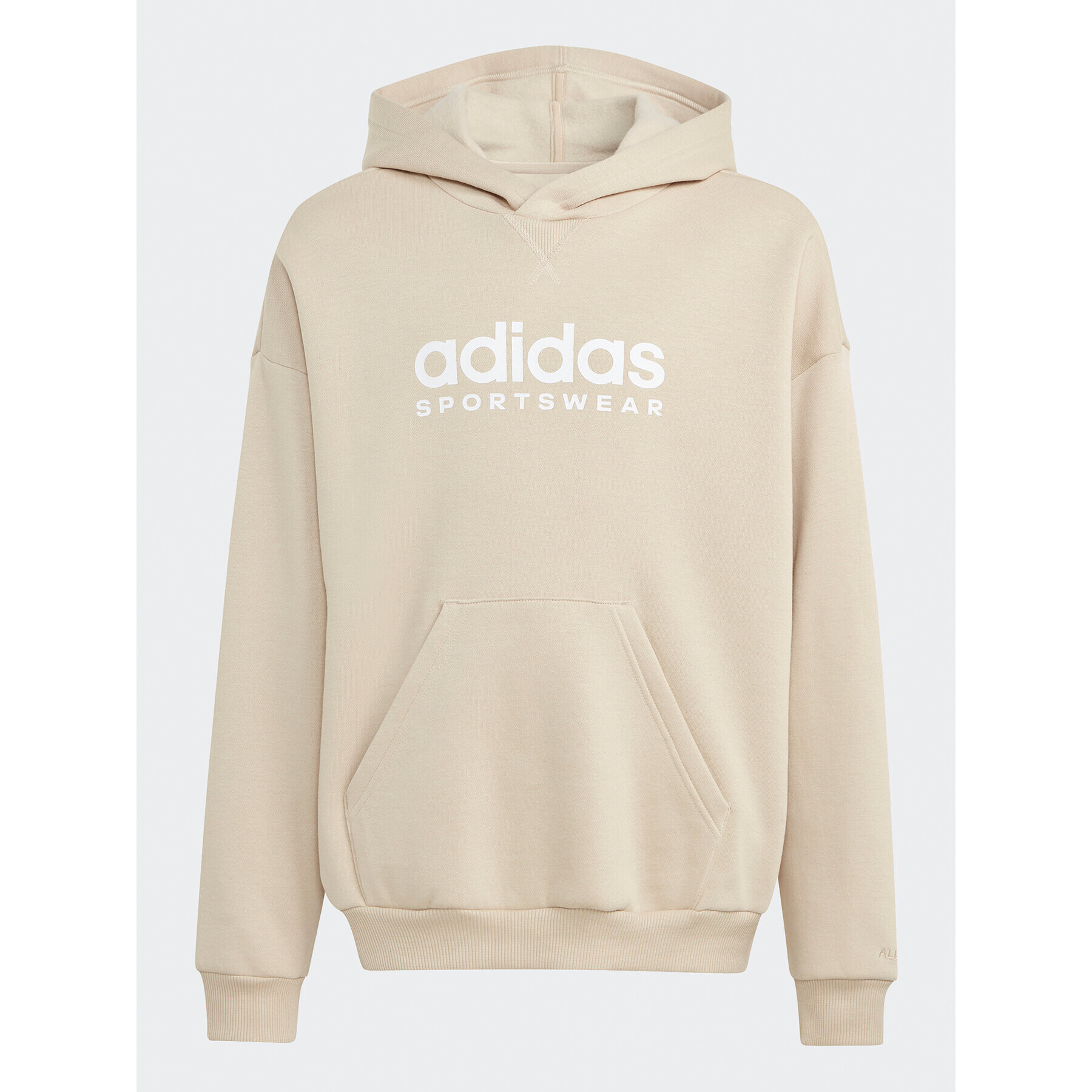 adidas Bluză Fleece IB3233 Bej Loose Fit - Pled.ro