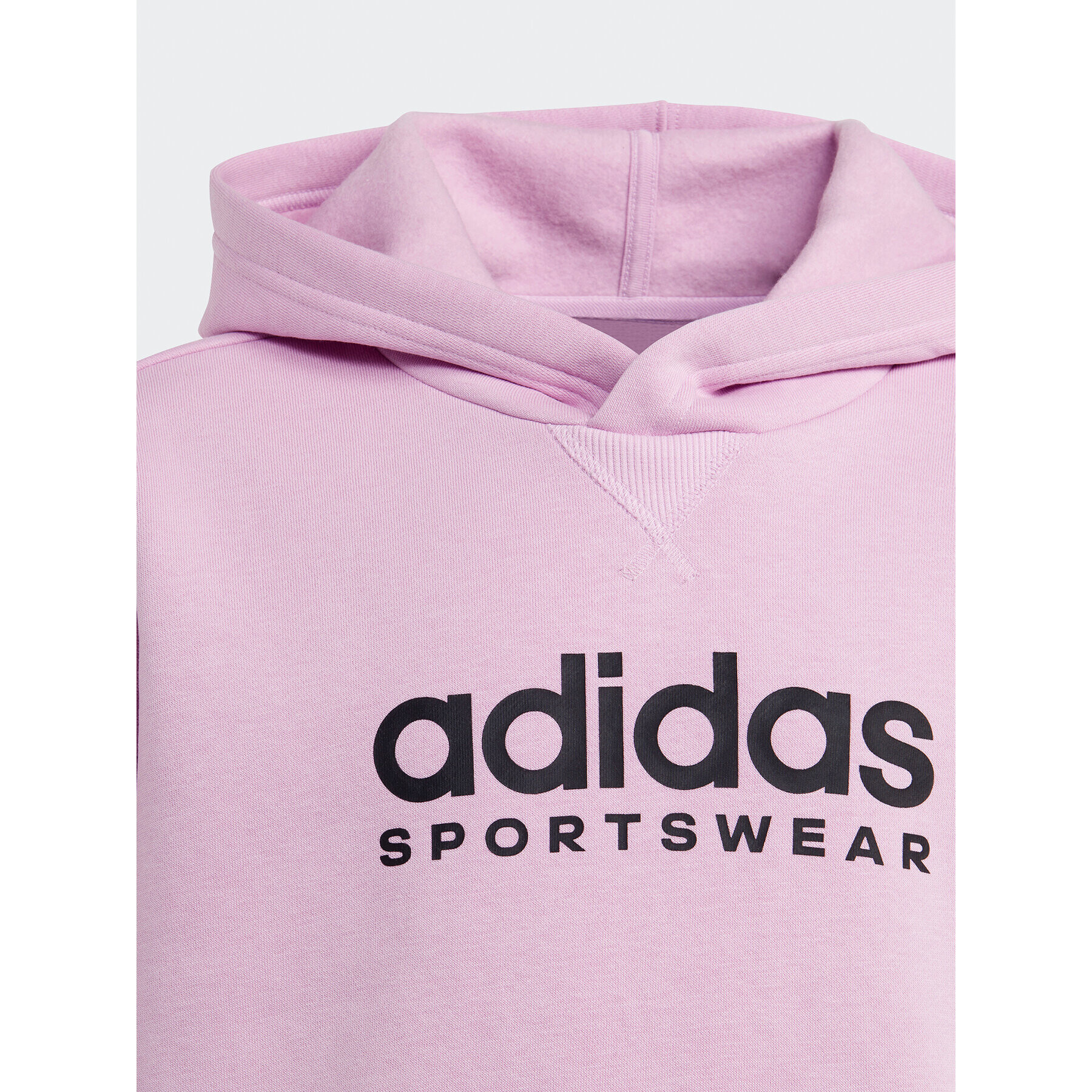 adidas Bluză Fleece IJ5954 Roz Loose Fit - Pled.ro