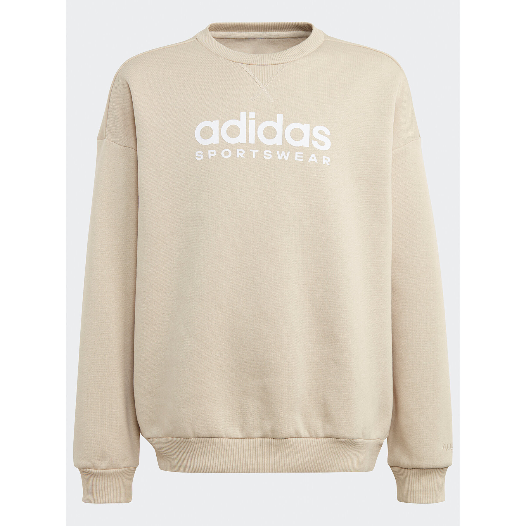 adidas Bluză Fleece IL4926 Bej Loose Fit - Pled.ro