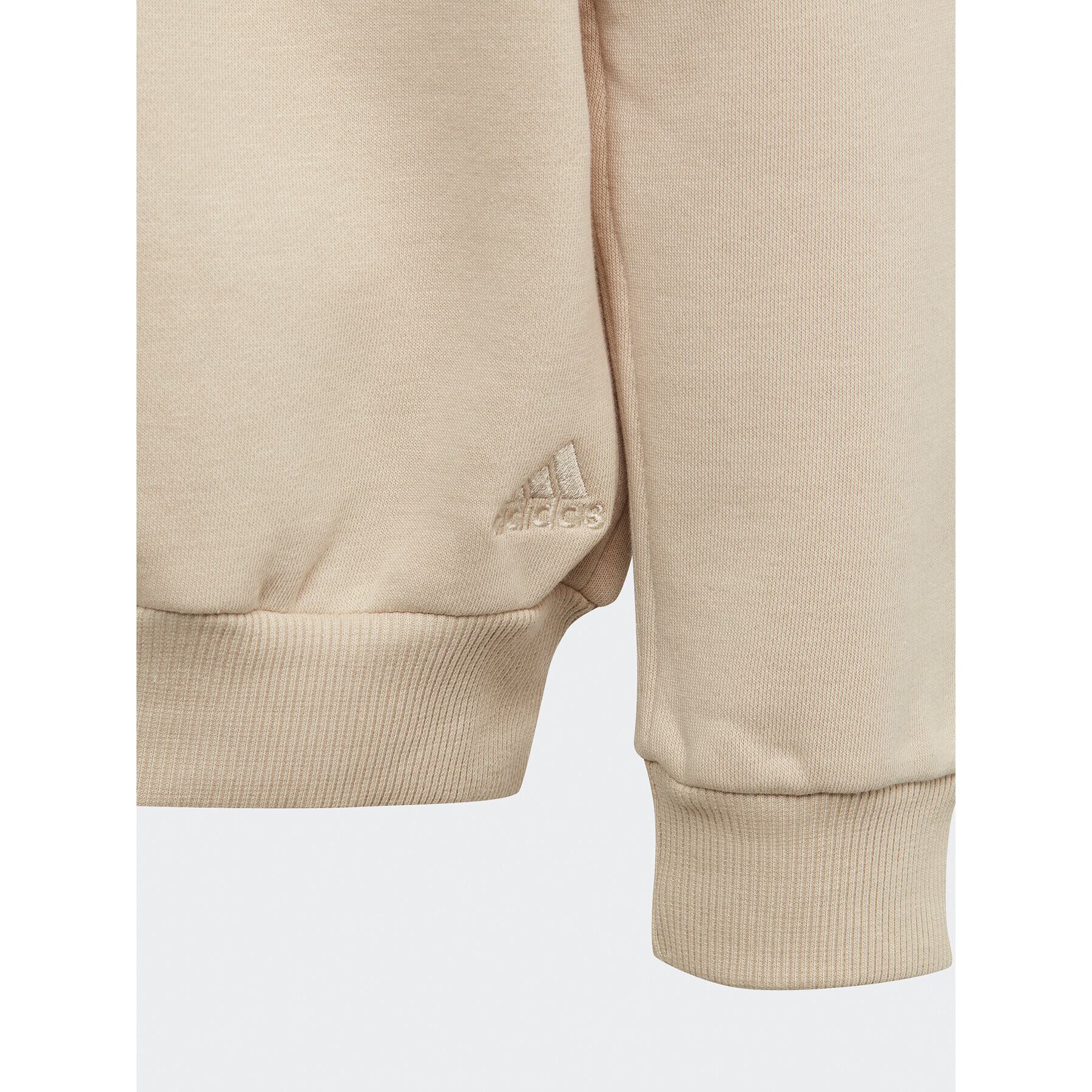 adidas Bluză Fleece IL4926 Bej Loose Fit - Pled.ro