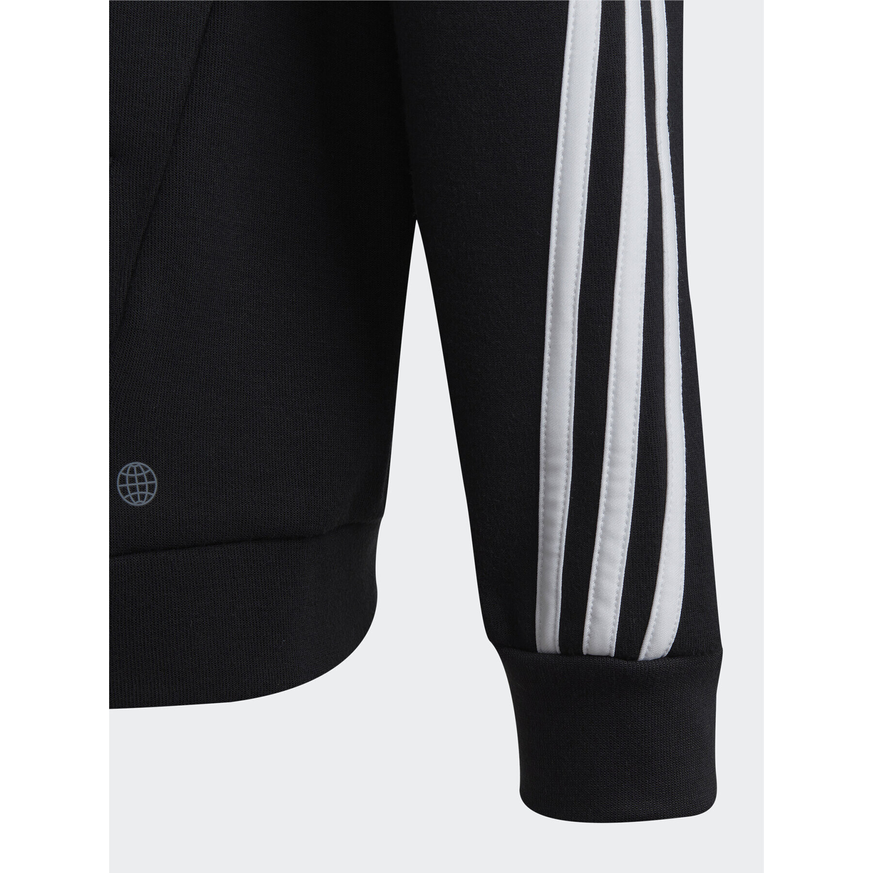 adidas Bluză Future Icons 3-Stripes HR6317 Negru Regular Fit - Pled.ro