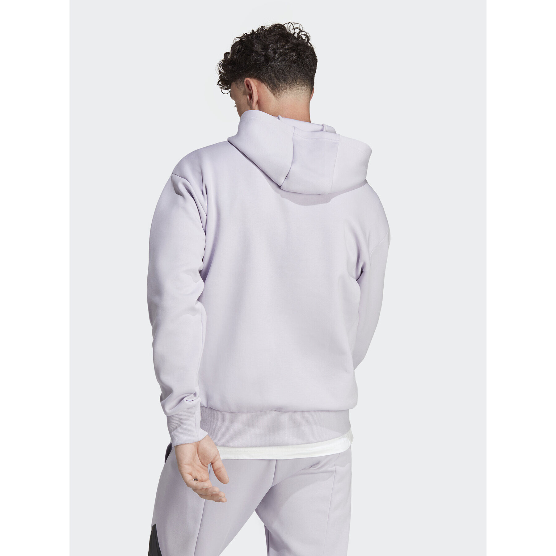 adidas Bluză Future Icons Badge of Sport Hoodie HY3399 Violet Regular Fit - Pled.ro