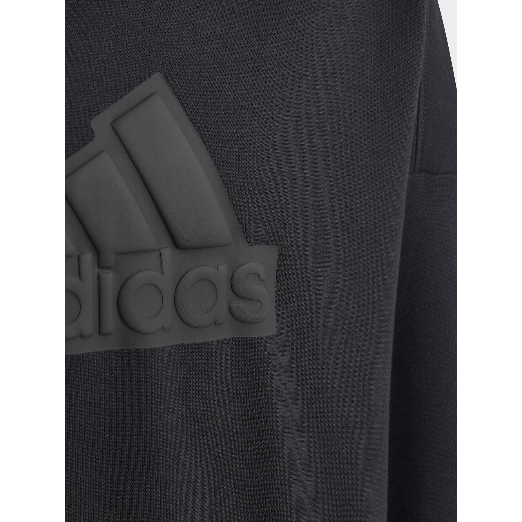 adidas Bluză Future Icons Logo HR6301 Negru Loose Fit - Pled.ro