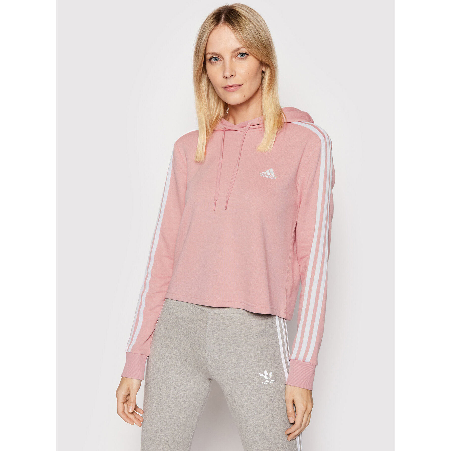 adidas Performance adidas Bluză HC9131 Roz Loose Fit - Pled.ro