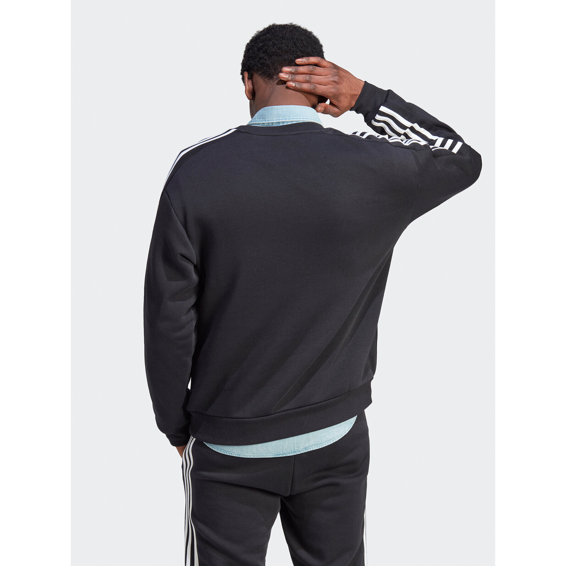 adidas Bluză HZ6234 Negru Loose Fit - Pled.ro