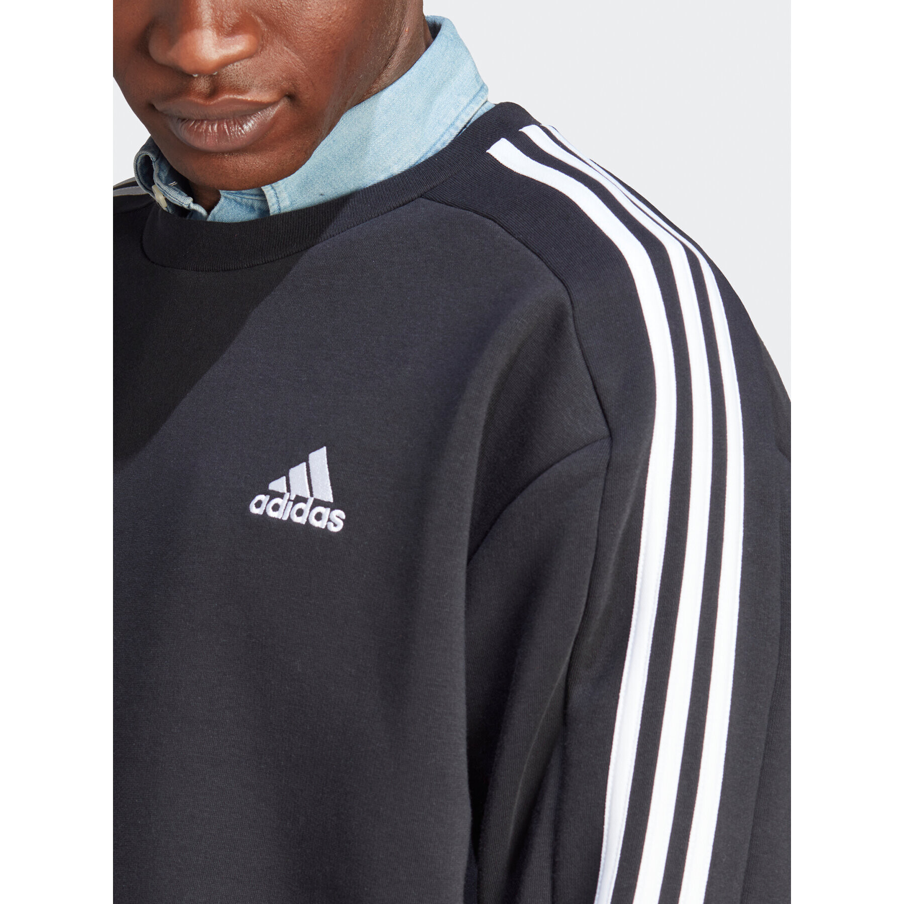 adidas Bluză HZ6234 Negru Loose Fit - Pled.ro