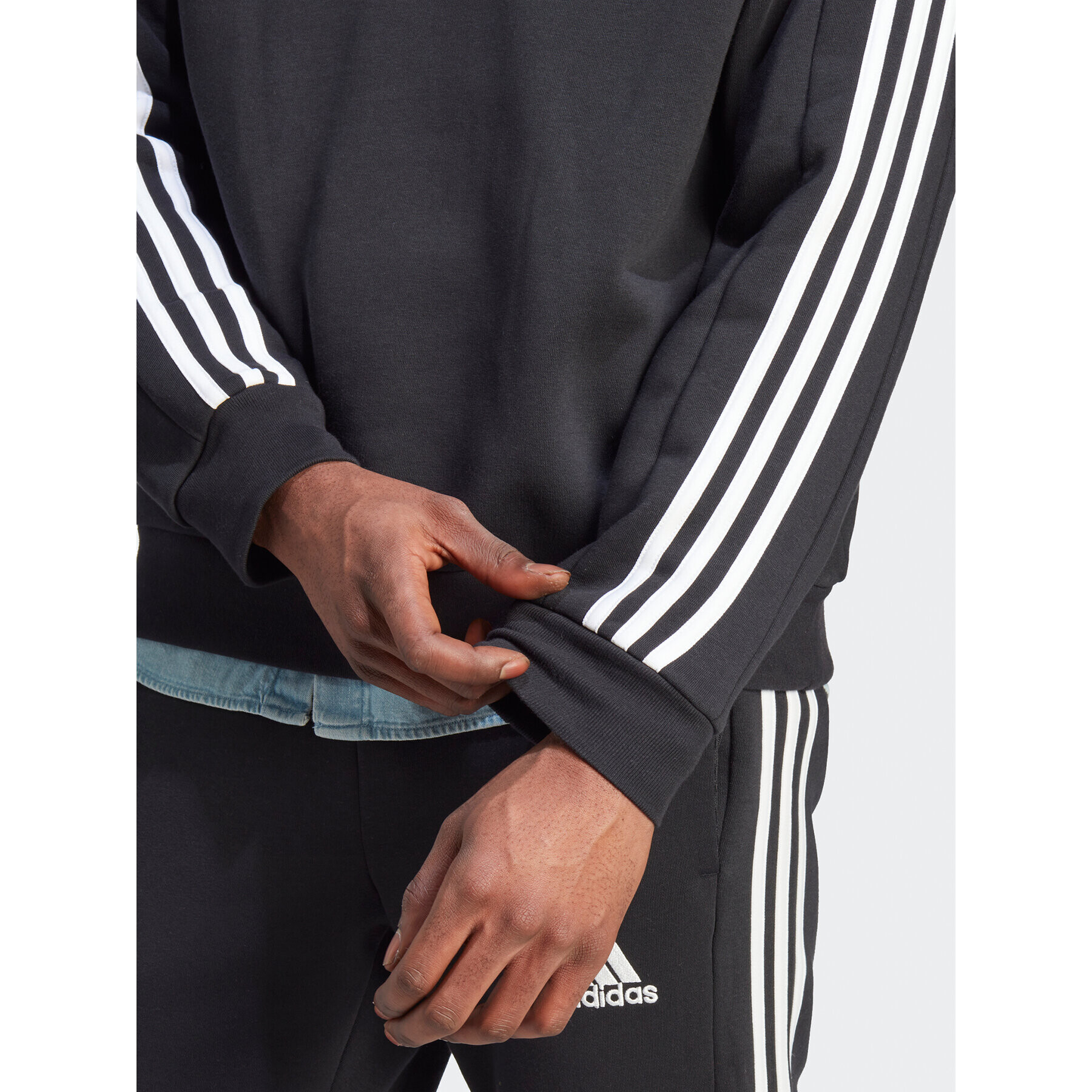 adidas Bluză HZ6234 Negru Loose Fit - Pled.ro