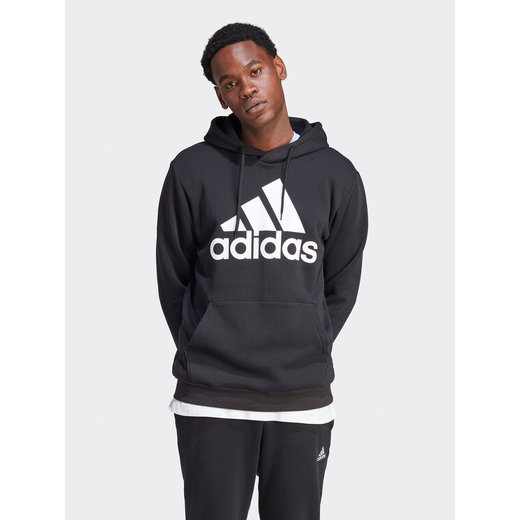 adidas Bluză IB4024 Negru Regular Fit - Pled.ro