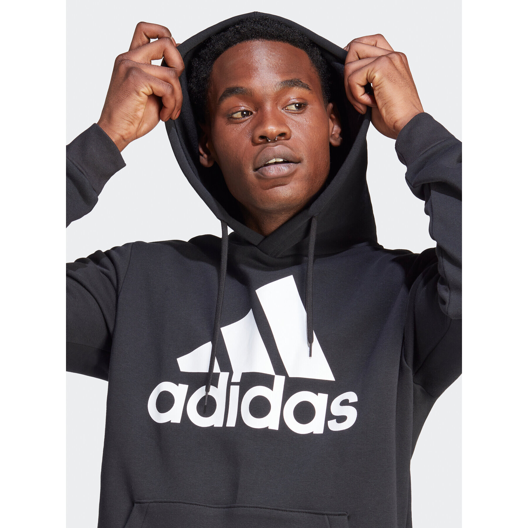 adidas Bluză IB4024 Negru Regular Fit - Pled.ro