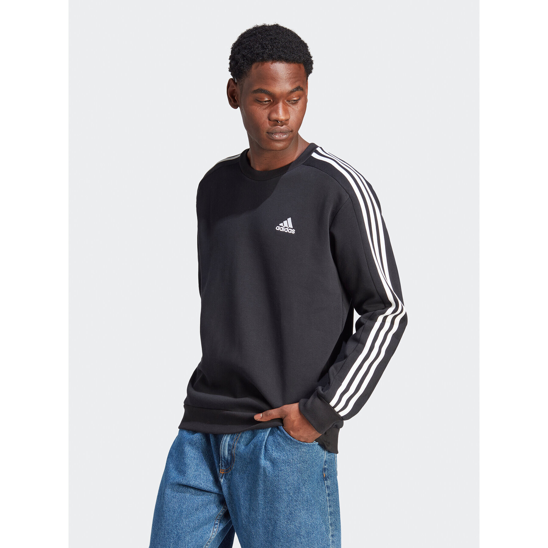 adidas Bluză IB4027 Negru Regular Fit - Pled.ro